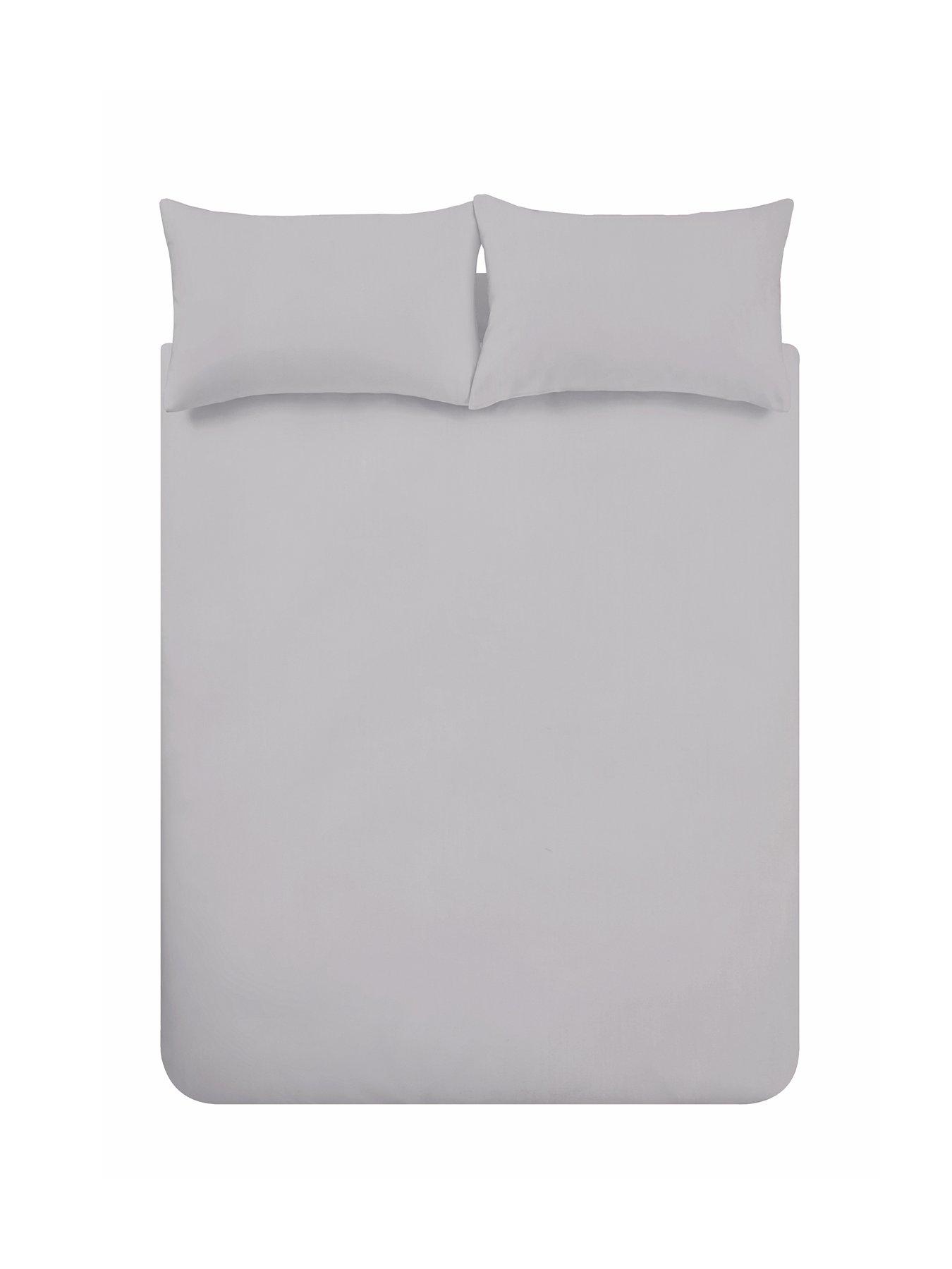 undefined Brushed 100% Cotton Fitted Sheet