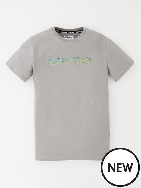 montirex-junior-linear-trail-short-sleeve-t-shirtnbsp-grey