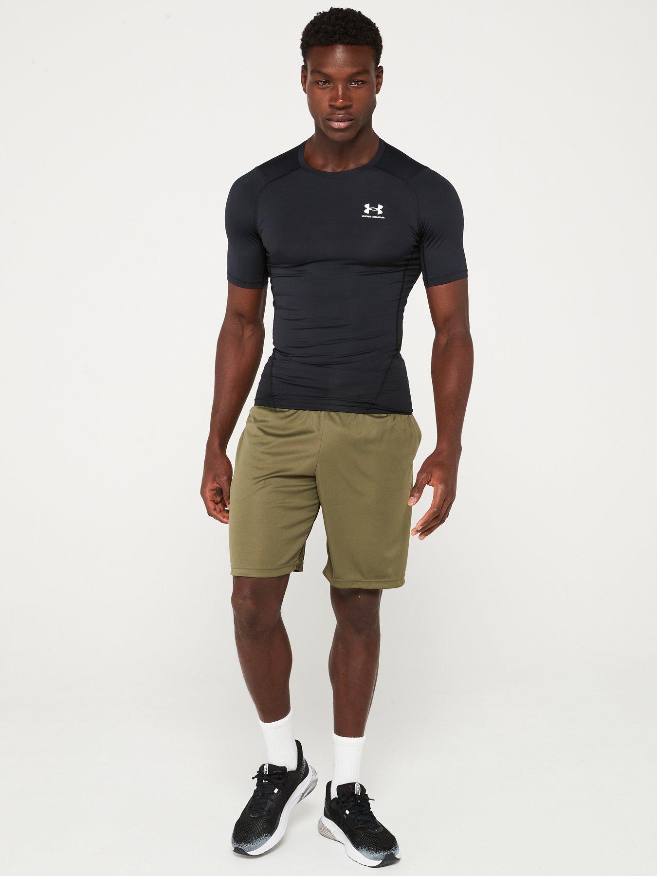 UNDER ARMOUR Mens Training Tech Graphic Shorts Khaki Very Ireland