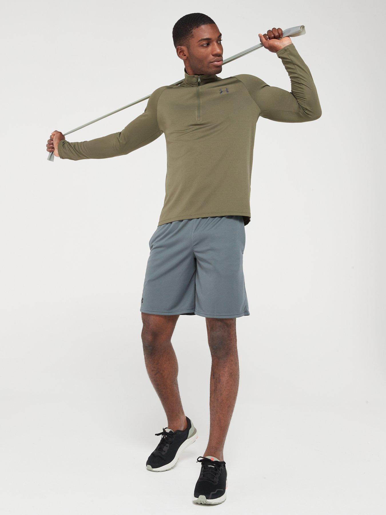 under-armour-mens-training-tech-20-12-zip-khakidetail