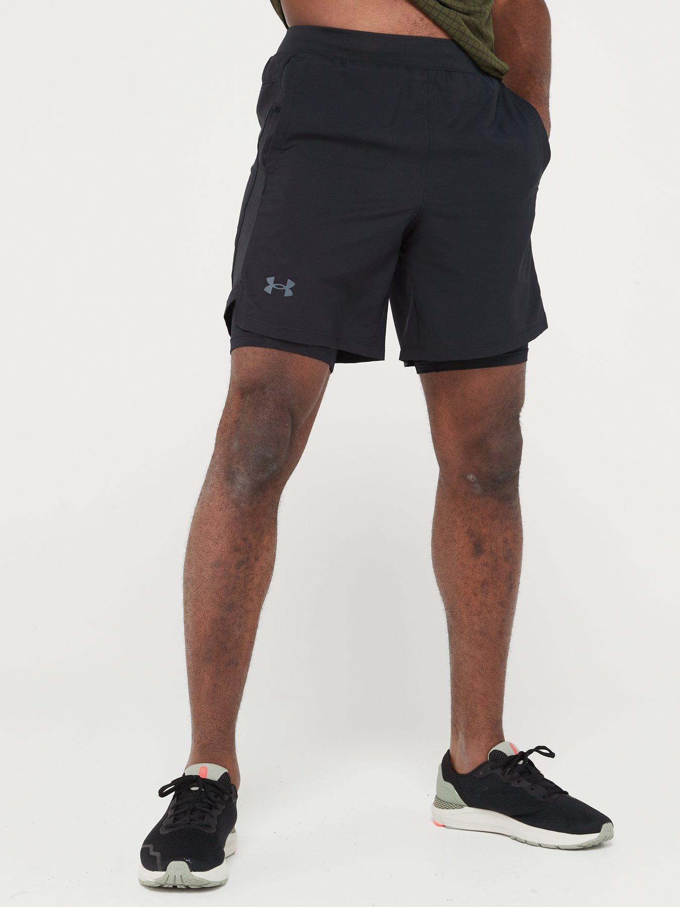 UNDER ARMOUR Running Launch 7inch 2 in 1 Shorts Black Very Ireland