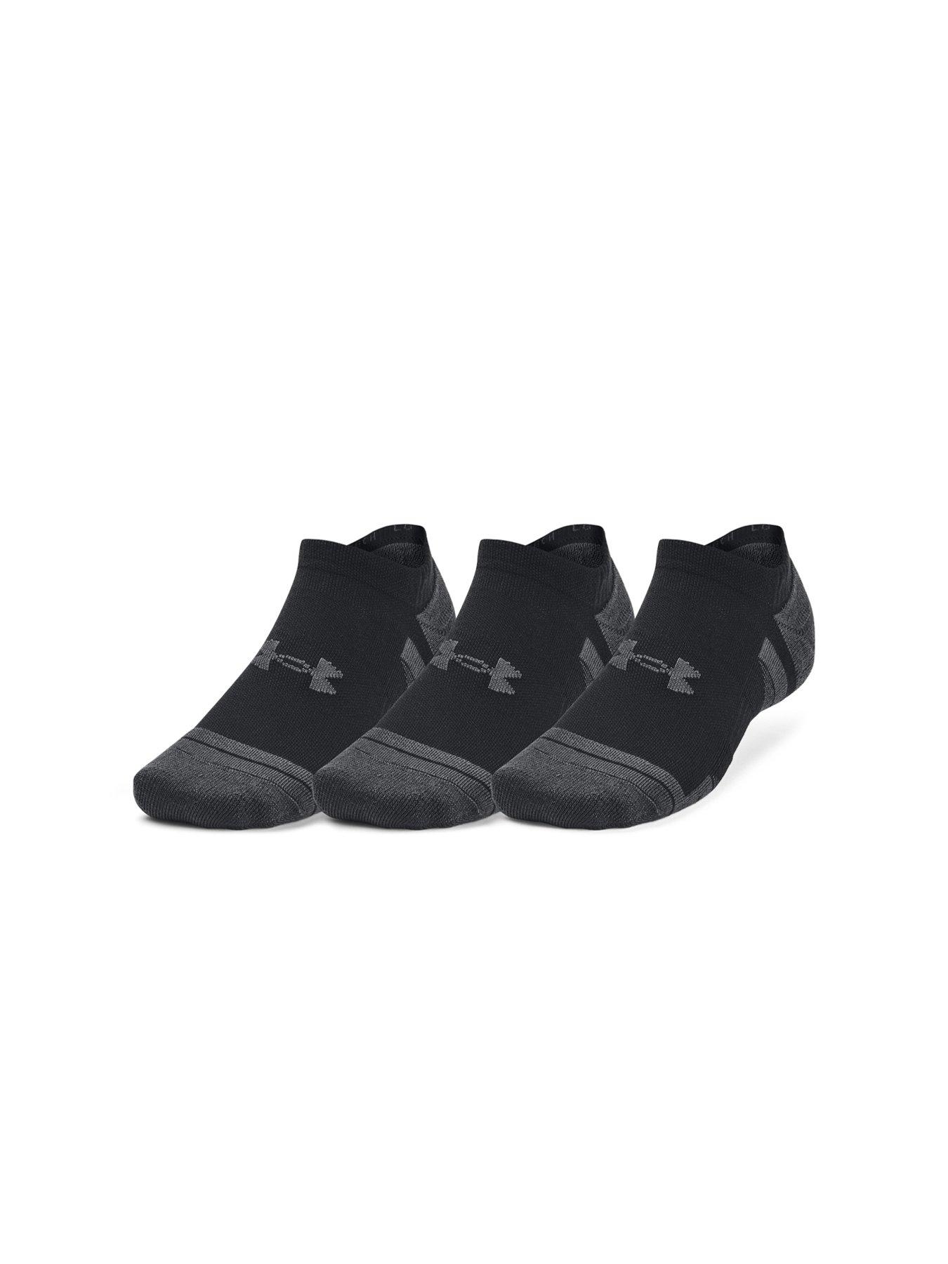 under-armour-performance-tech-3pk-no-show-socks-blackstillFront