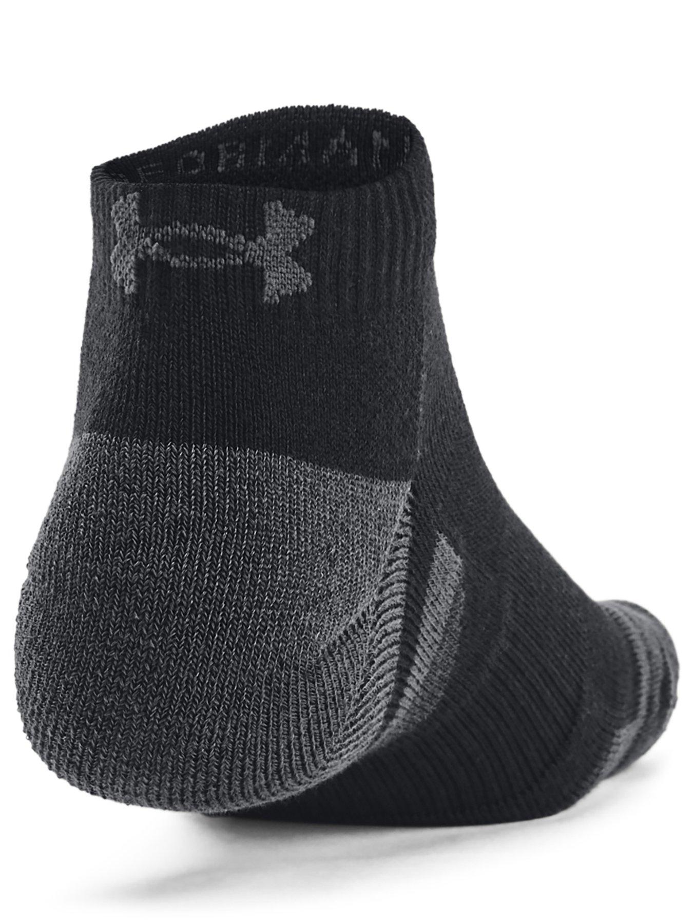 Image 3 of 4 of UNDER ARMOUR Performance Tech 3pk Low Tab Socks - Black