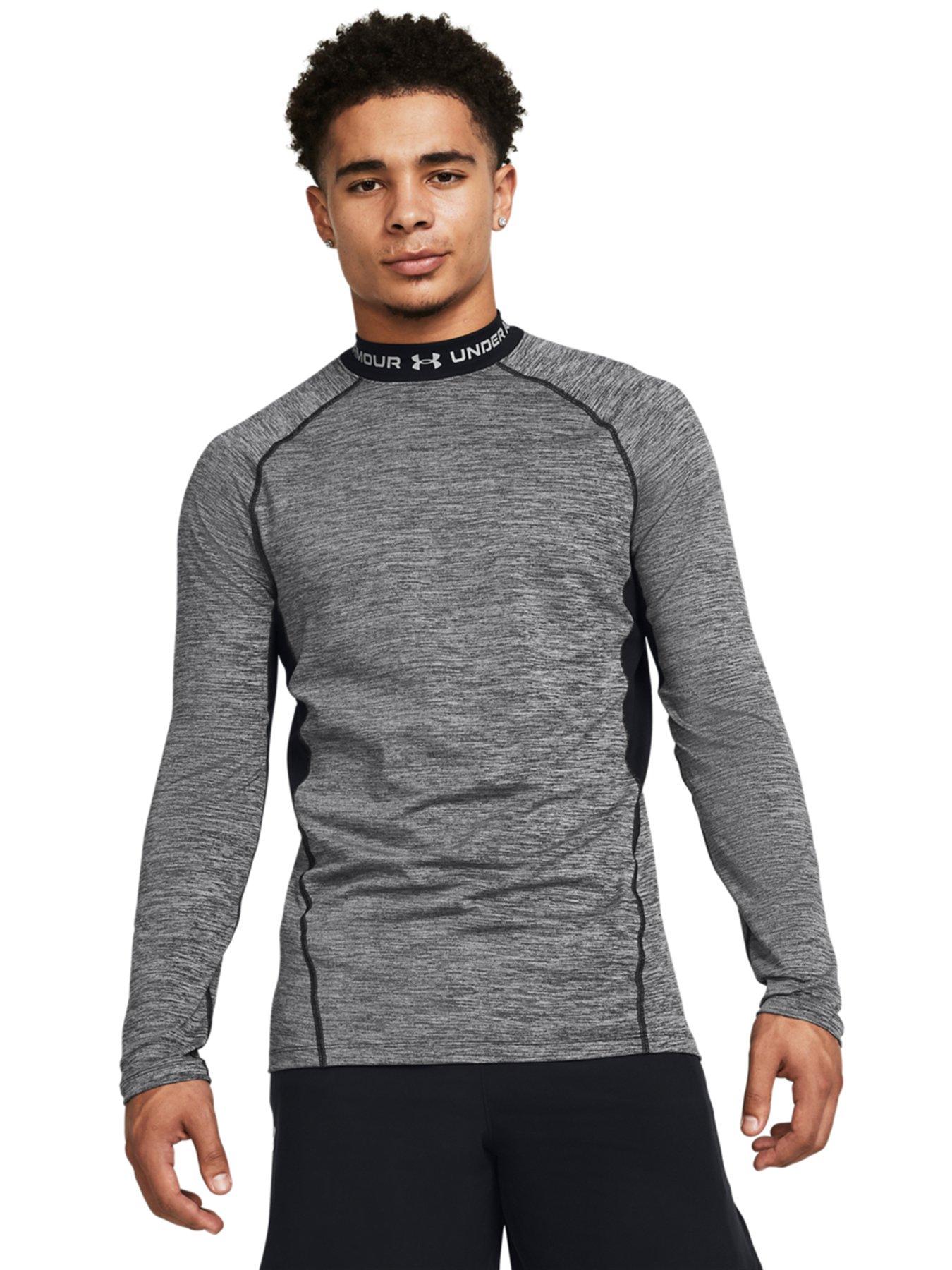 Mock neck long outlet sleeve