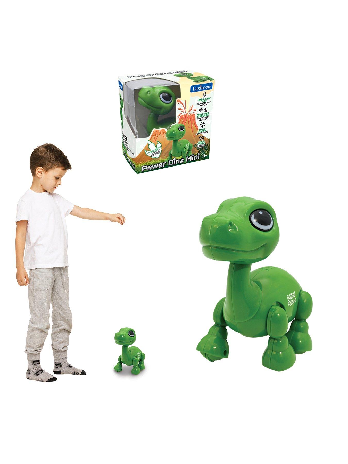 lexibook-power-puppy-mini-dinosaur-robot-with-light-and-sound-effects-hand-clap-command-voice-repeatfront