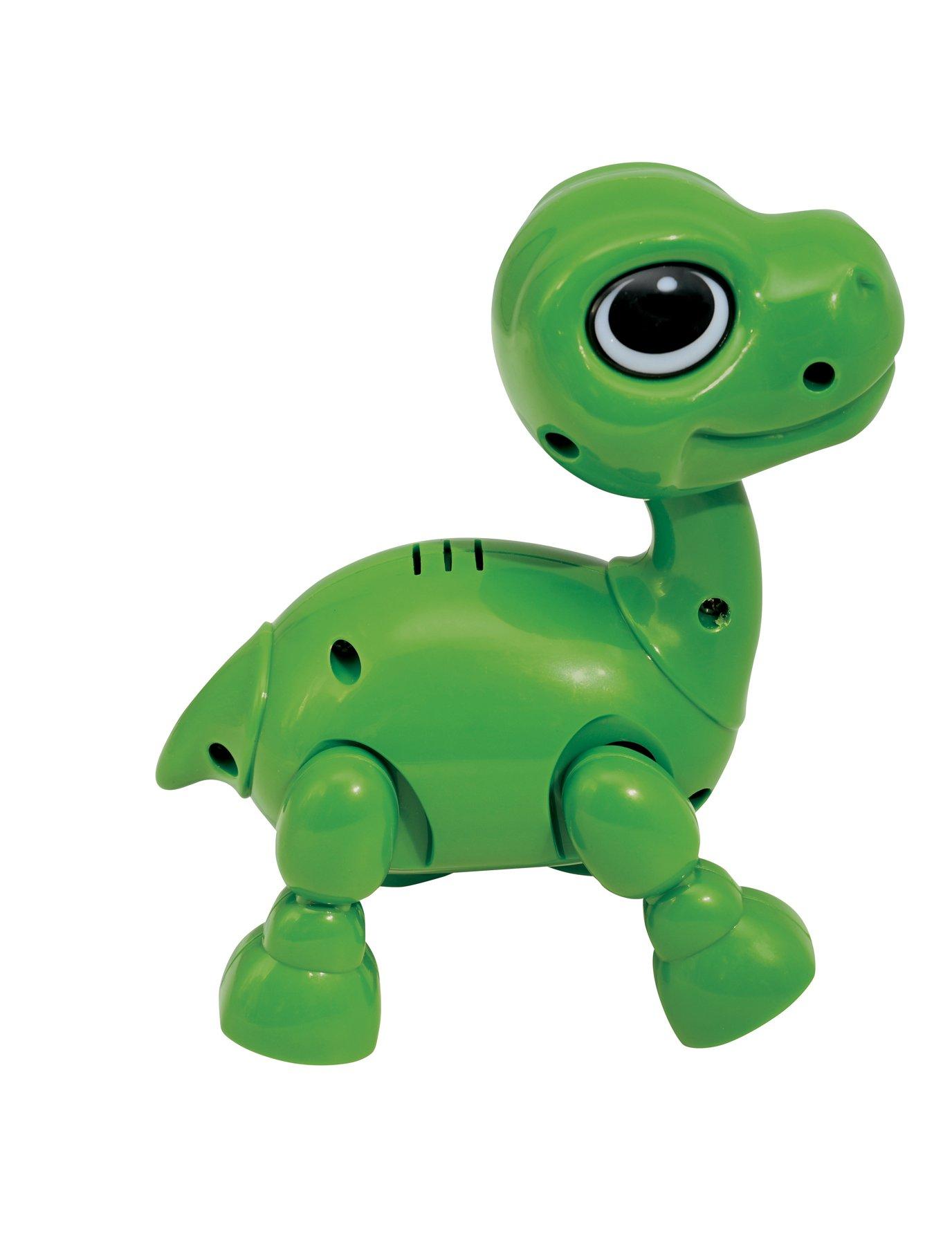 lexibook-power-puppy-mini-dinosaur-robot-with-light-and-sound-effects-hand-clap-command-voice-repeatoutfit