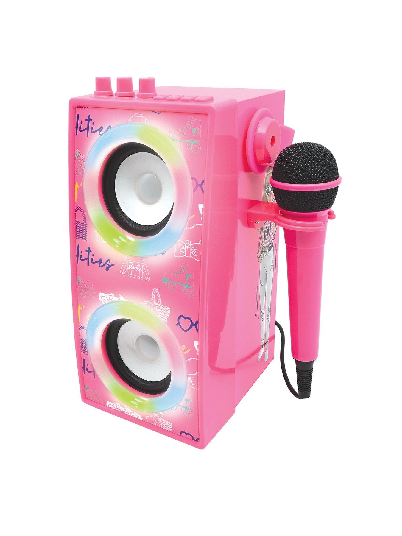 Image 1 of 7 of Barbie Barbie Trendy Portable Bluetooth Speaker with mic and amazing lights effects