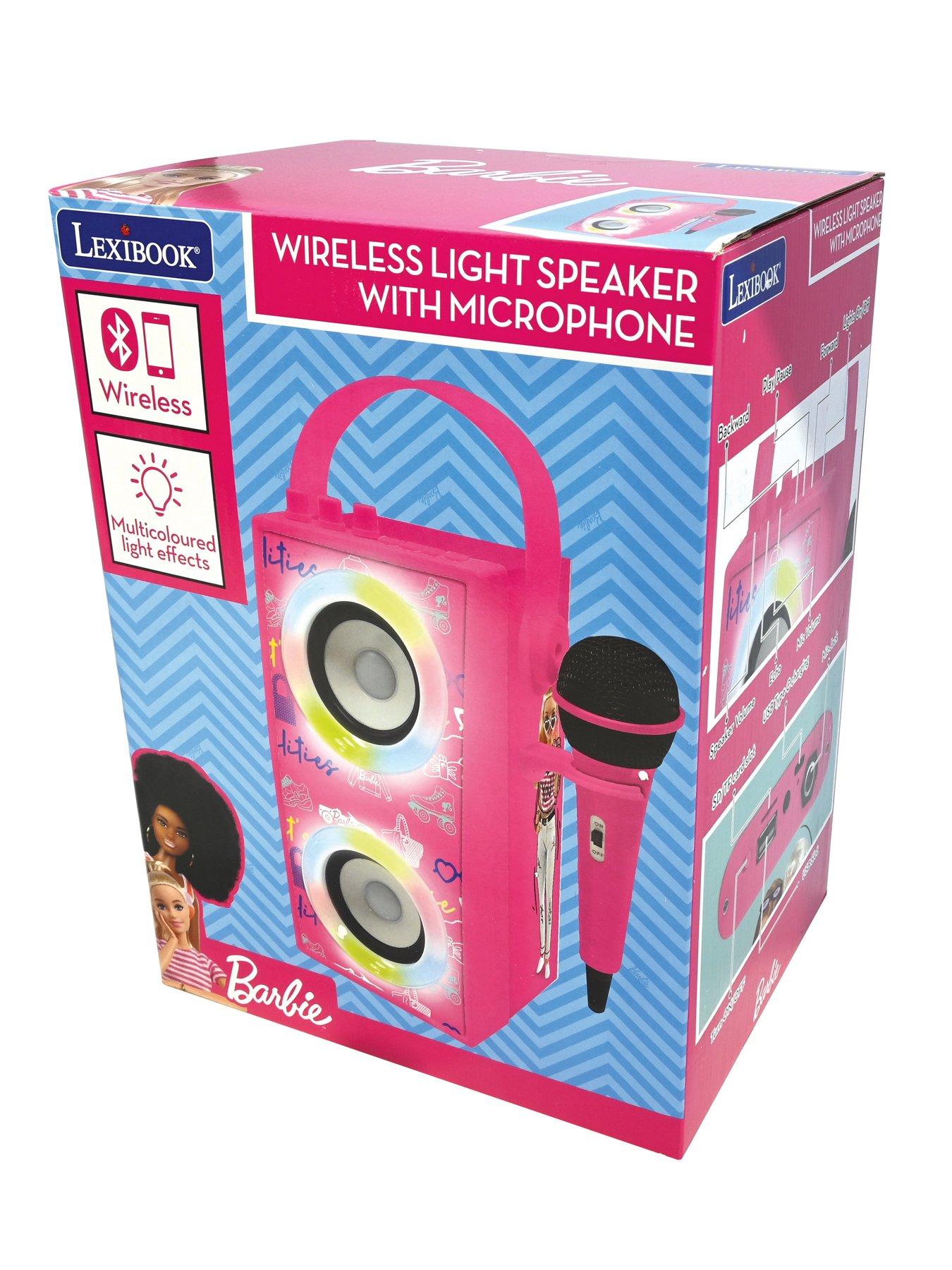 Image 5 of 7 of Barbie Barbie Trendy Portable Bluetooth Speaker with mic and amazing lights effects