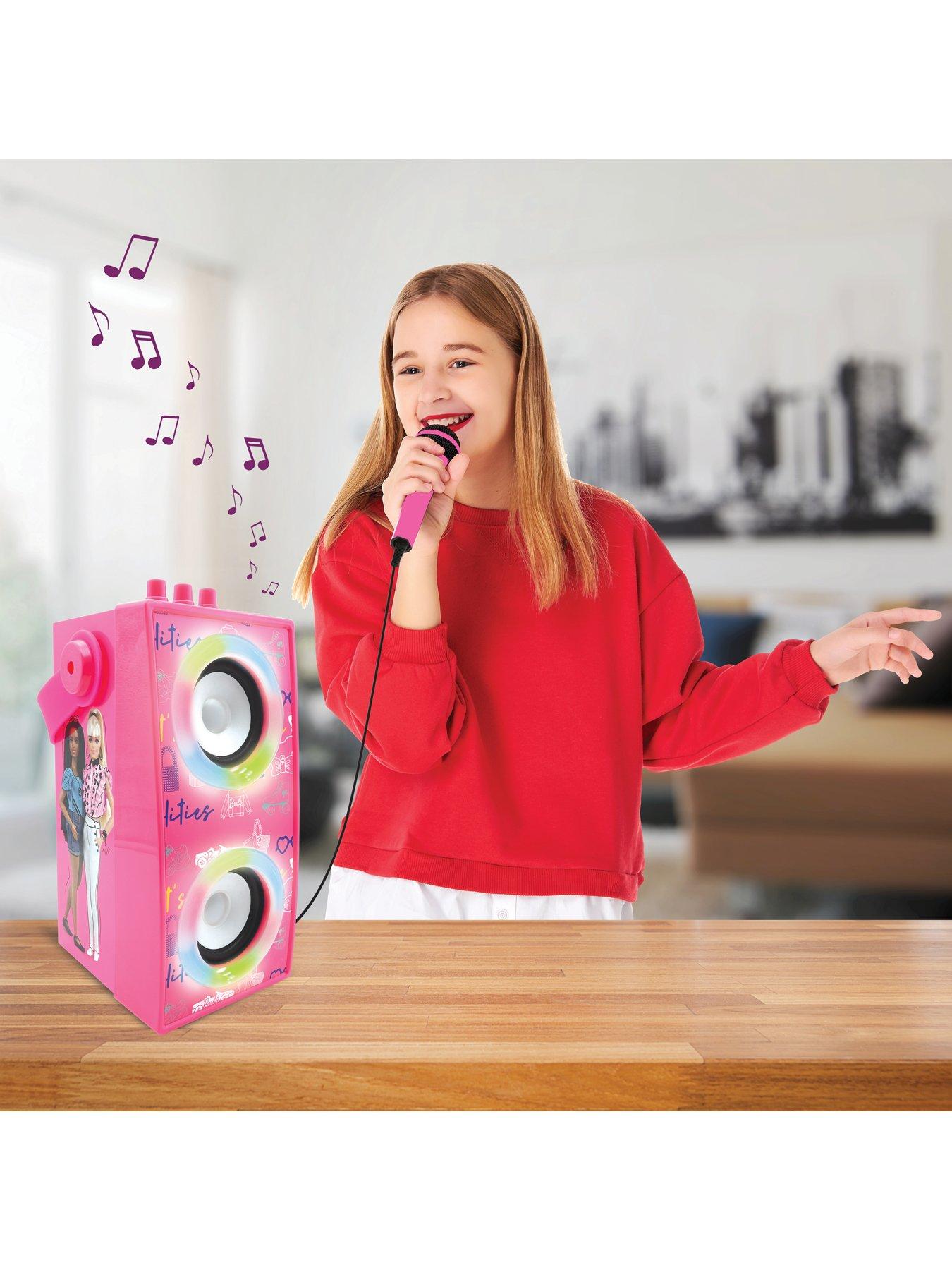 Image 6 of 7 of Barbie Barbie Trendy Portable Bluetooth Speaker with mic and amazing lights effects