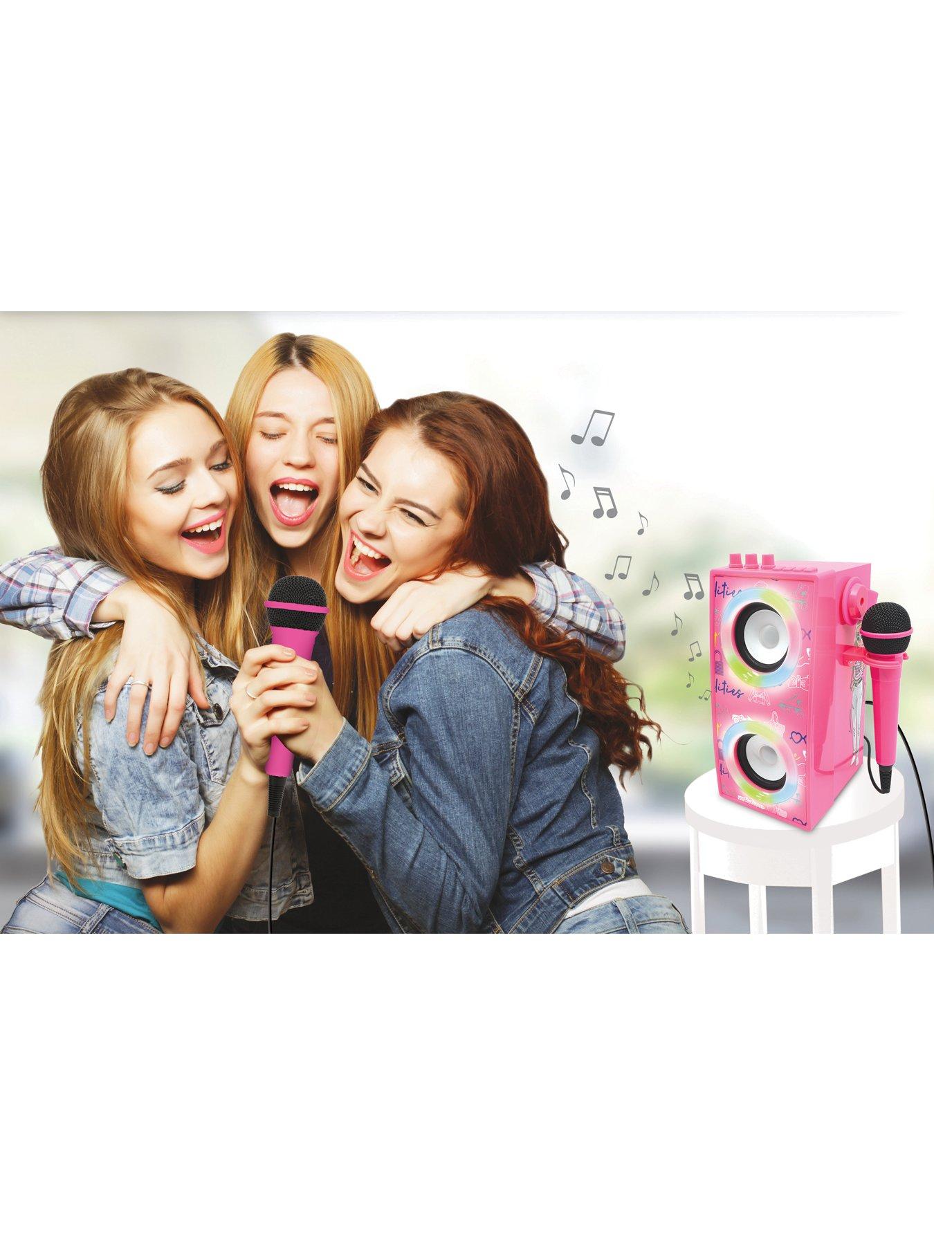 Image 7 of 7 of Barbie Barbie Trendy Portable Bluetooth Speaker with mic and amazing lights effects