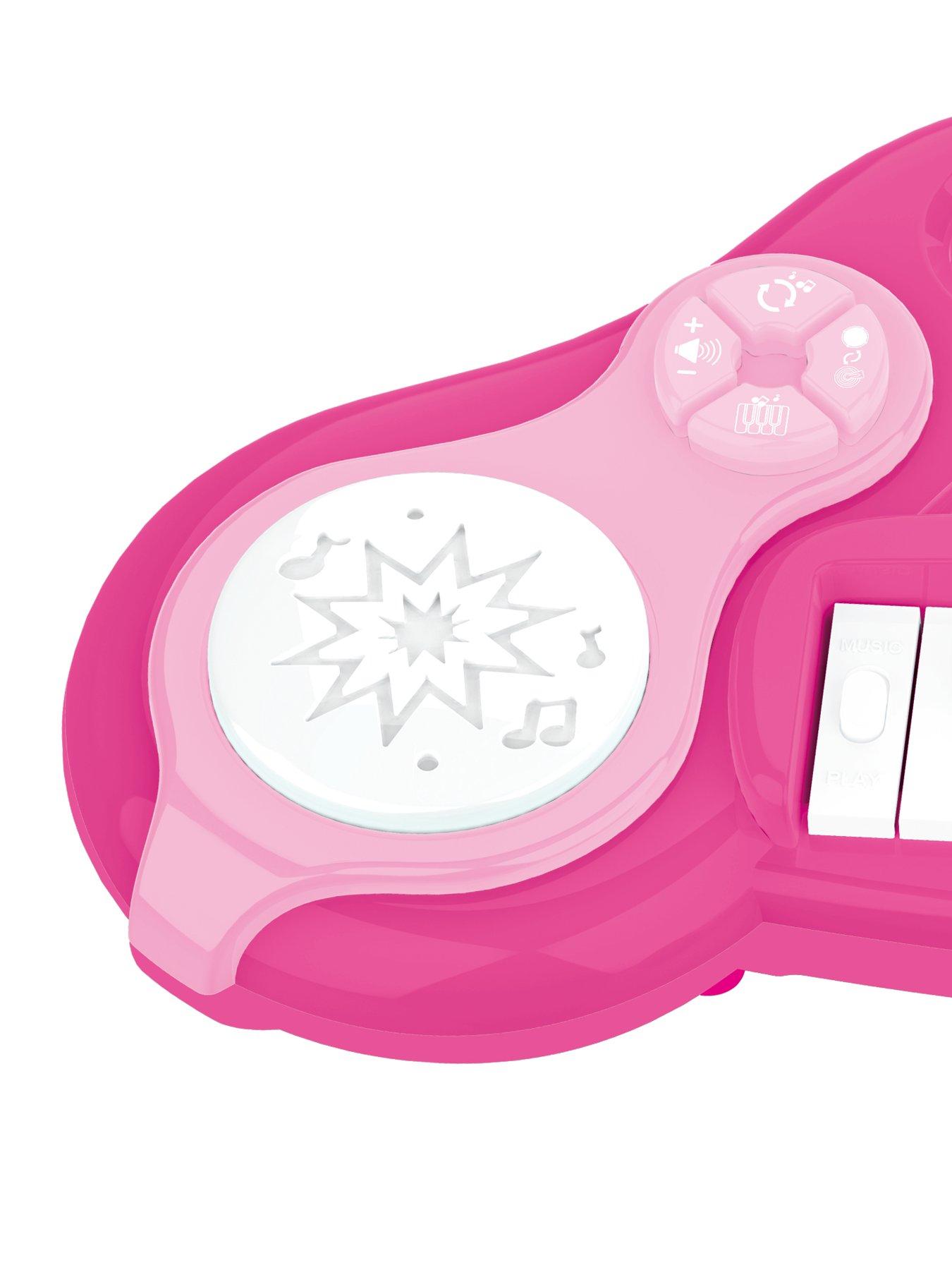 Image 3 of 7 of Barbie Barbie fun Electronic Keyboard with lights