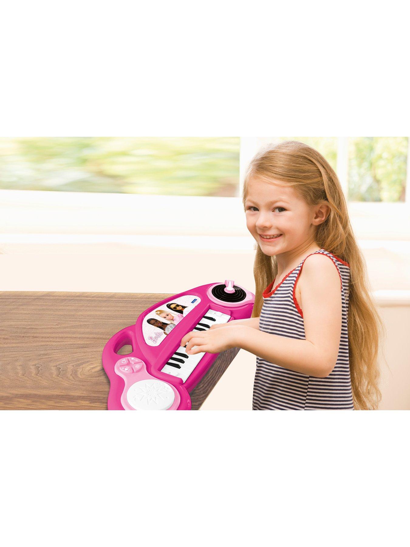 Image 6 of 7 of Barbie Barbie fun Electronic Keyboard with lights