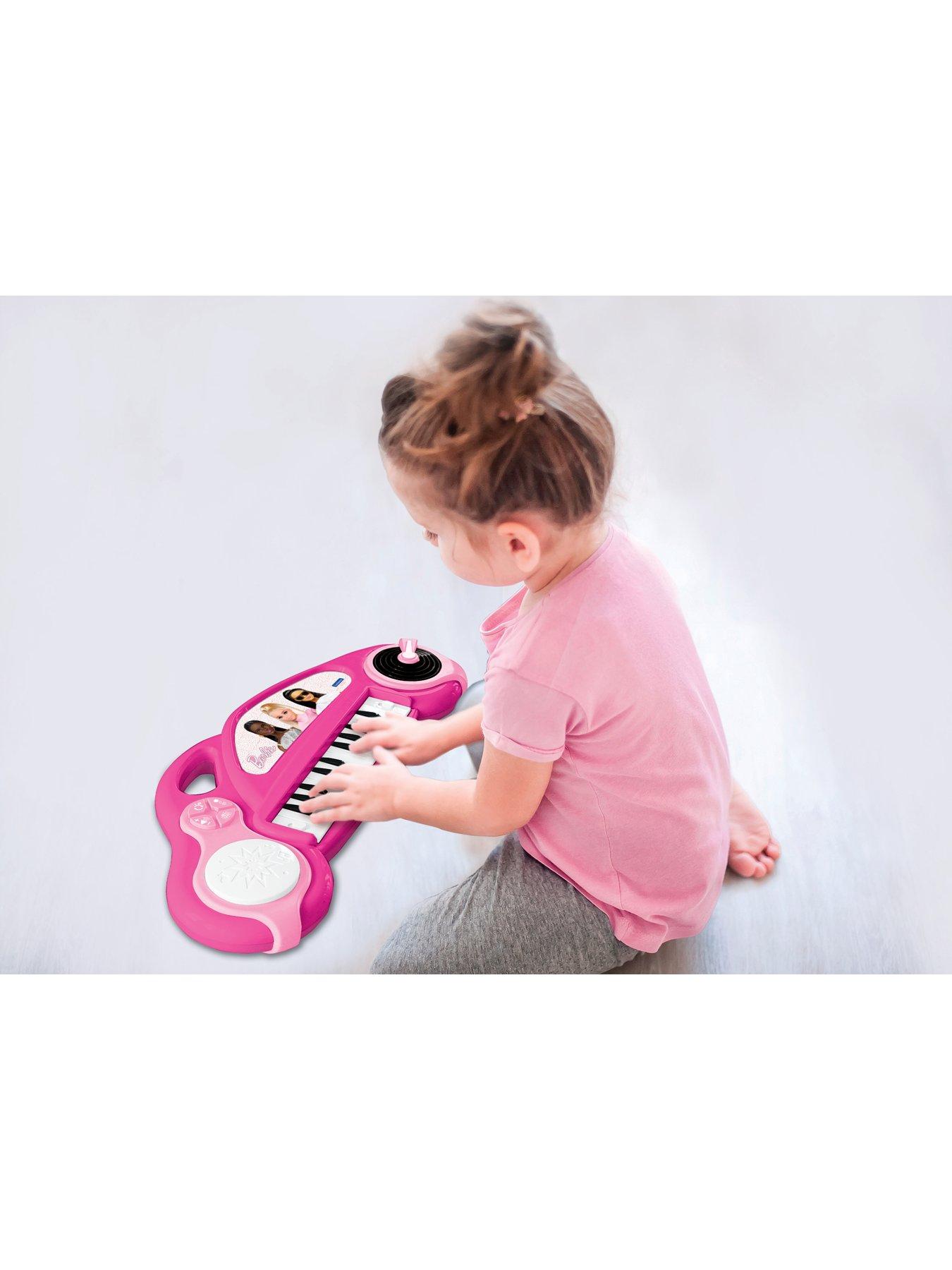 Image 7 of 7 of Barbie Barbie fun Electronic Keyboard with lights