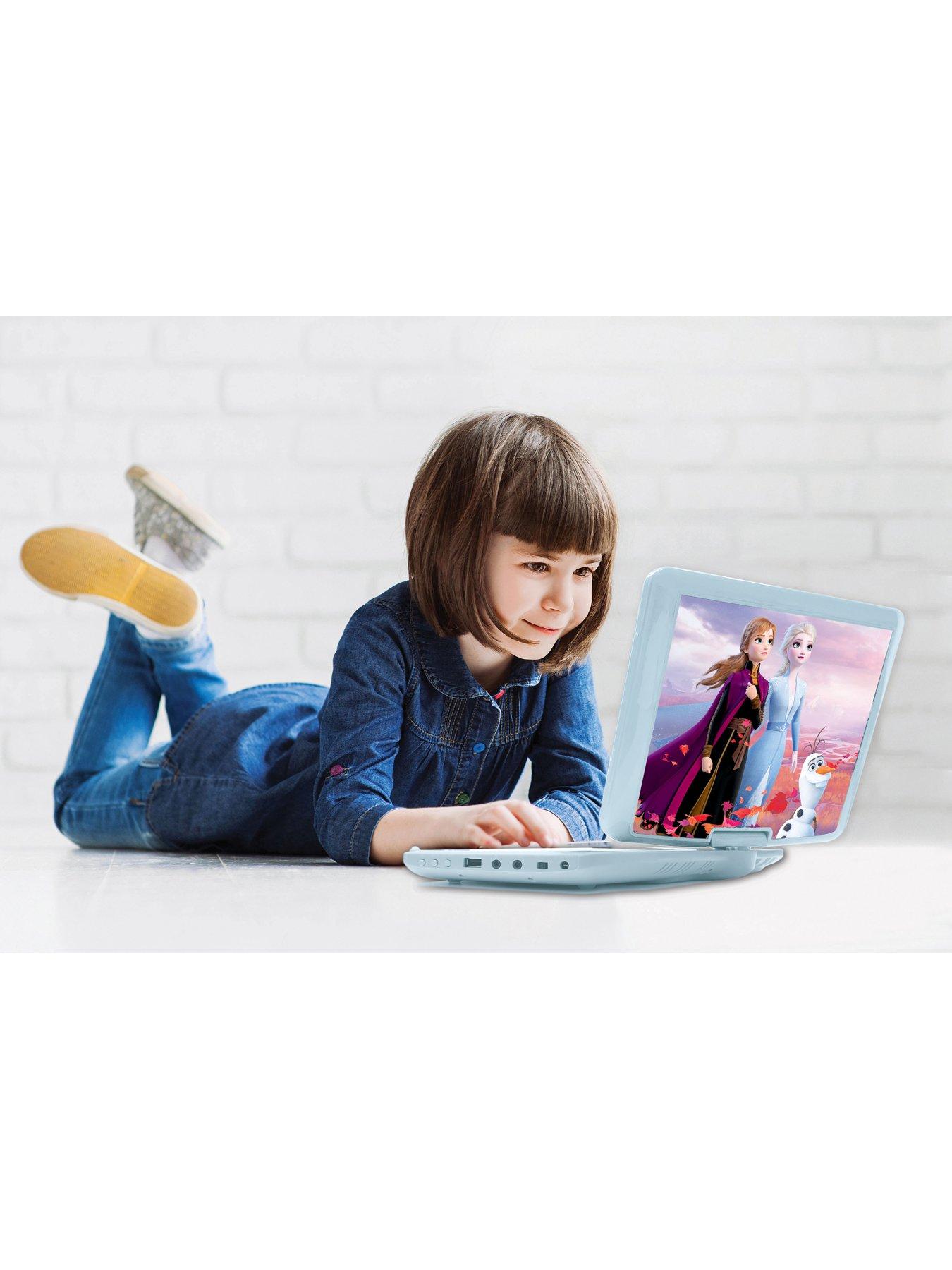 Image 5 of 6 of Disney Frozen Frozen Portable DVD Player 7" rotative screen with USB port and earphones