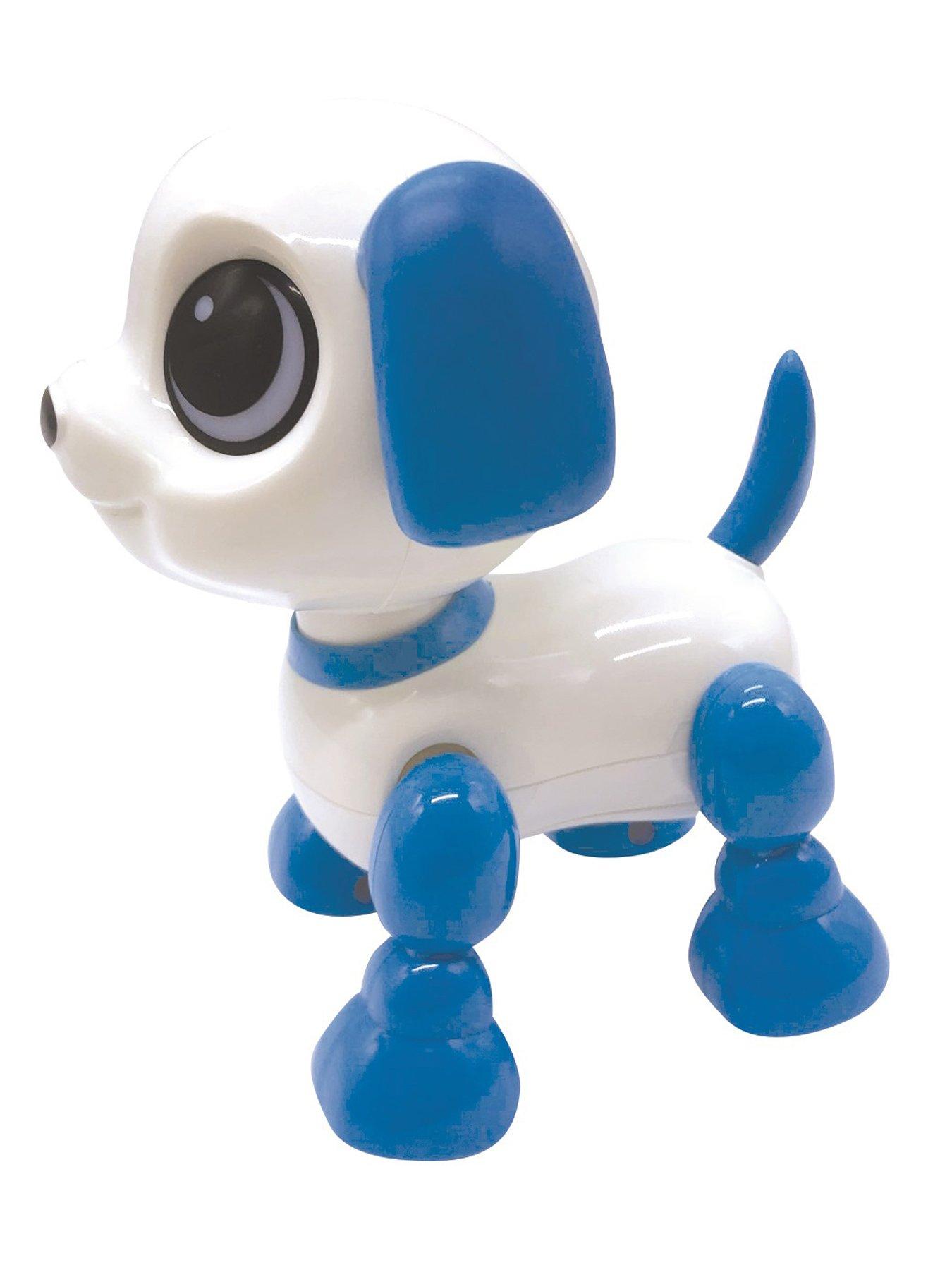 Image 3 of 8 of Lexibook Power Puppy Mini - Dog robot with light and sound effects, hand clap command, voice repeat
