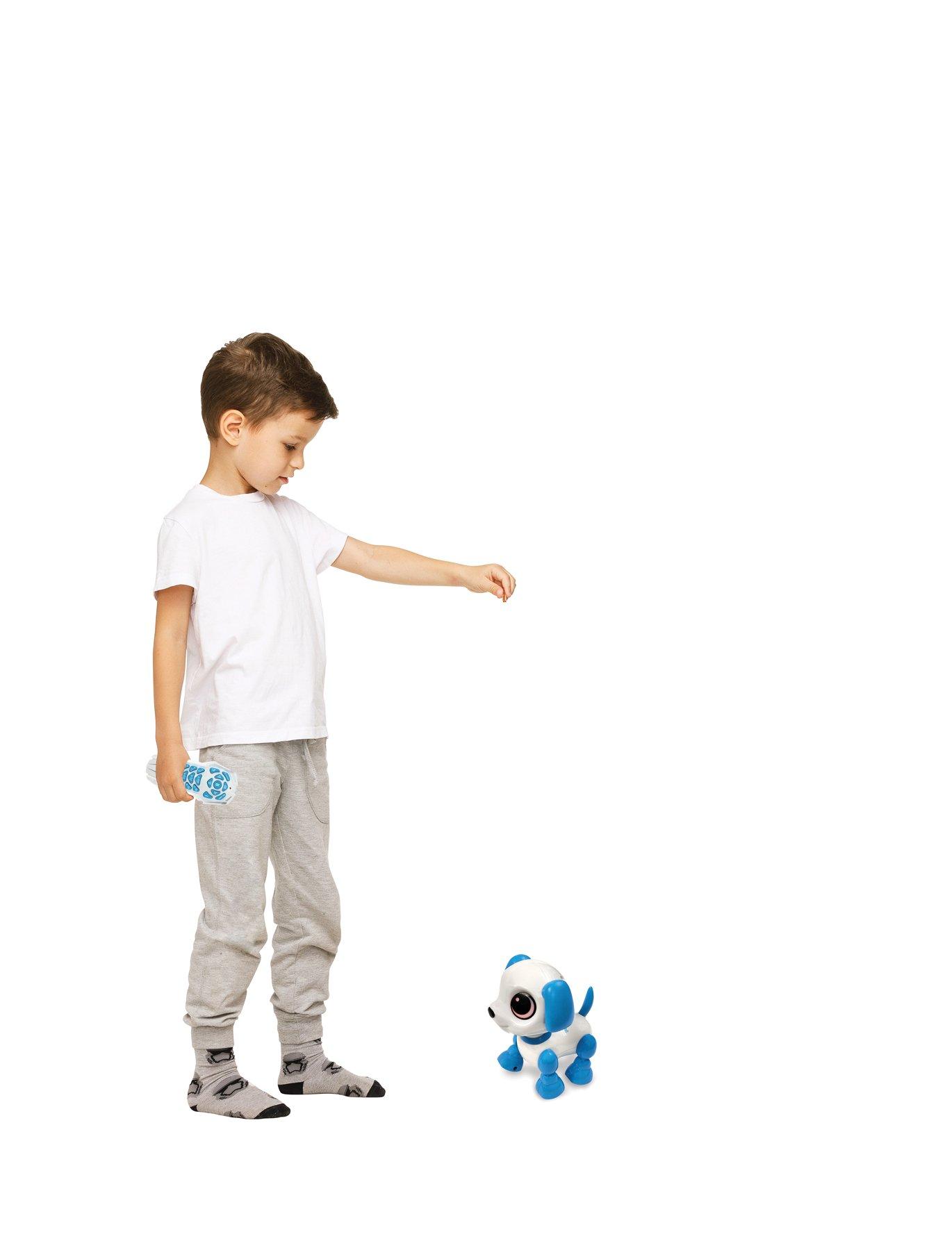 Image 6 of 8 of Lexibook Power Puppy Mini - Dog robot with light and sound effects, hand clap command, voice repeat