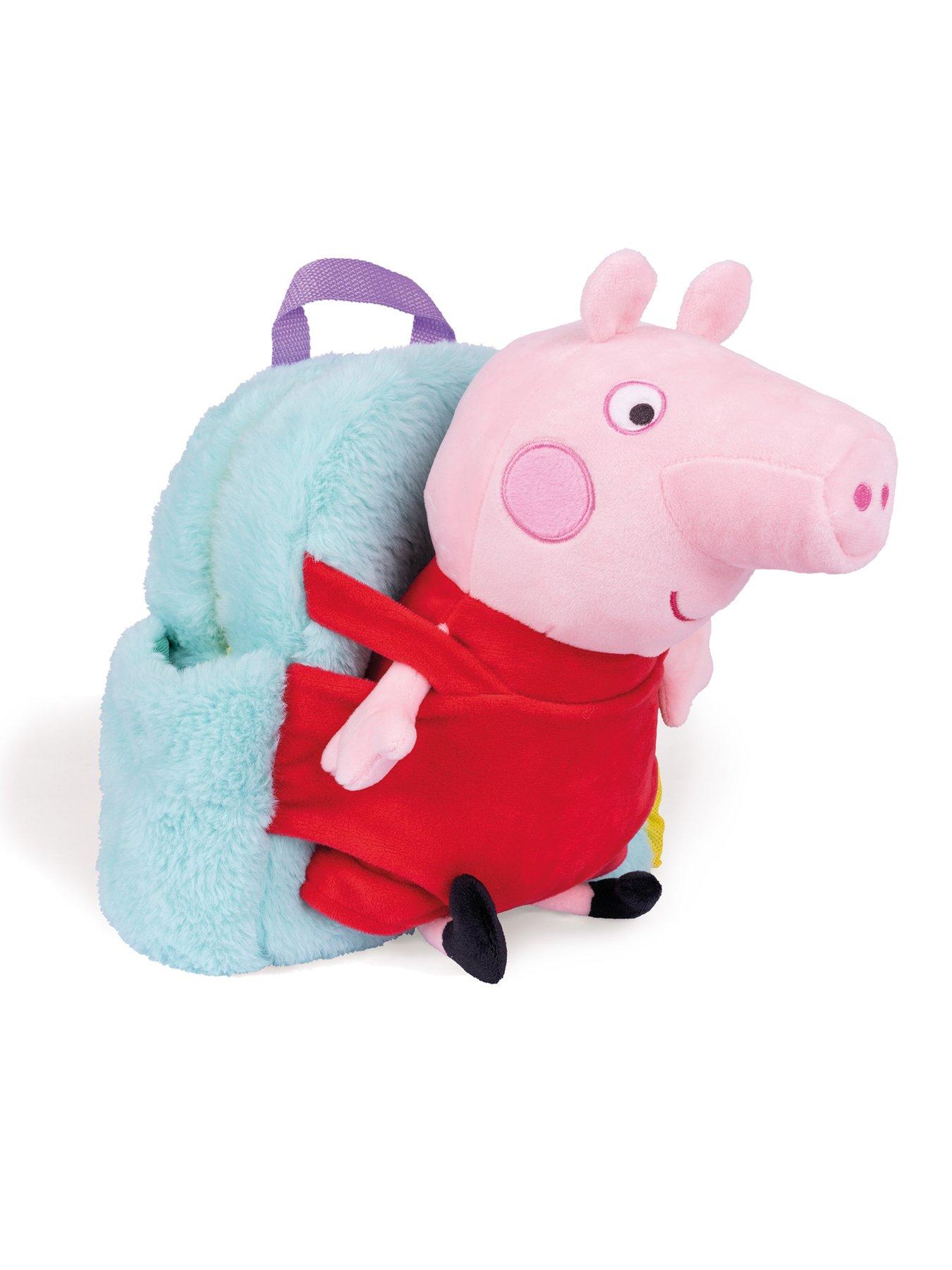 Peppa Pig's Fold-n-Carry House w/ Furniture, Camper Van, Train, & 5  Characters