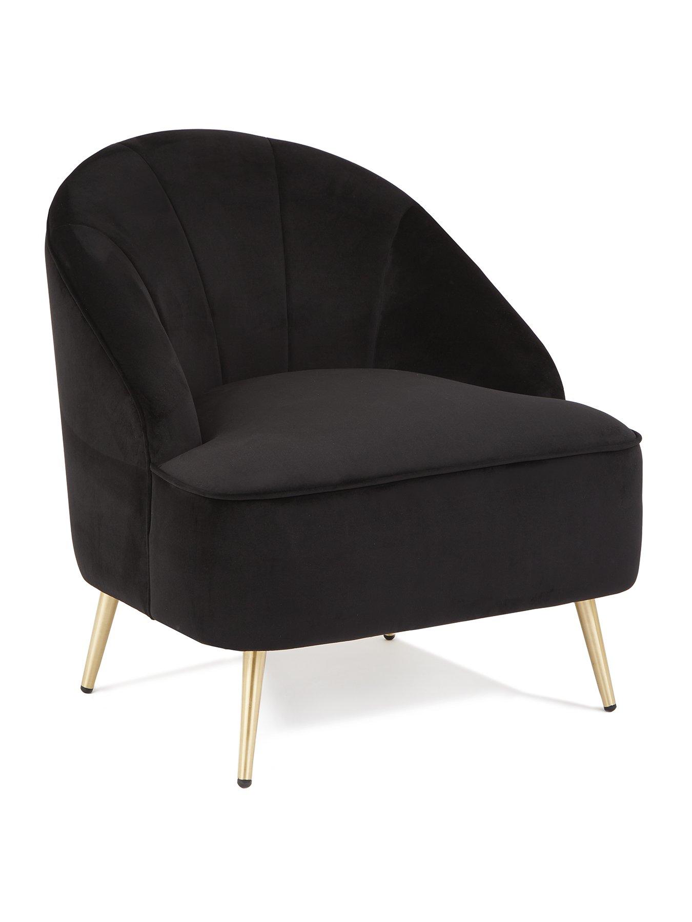 Image 3 of 6 of Very Home Cali Accent Chair - Black