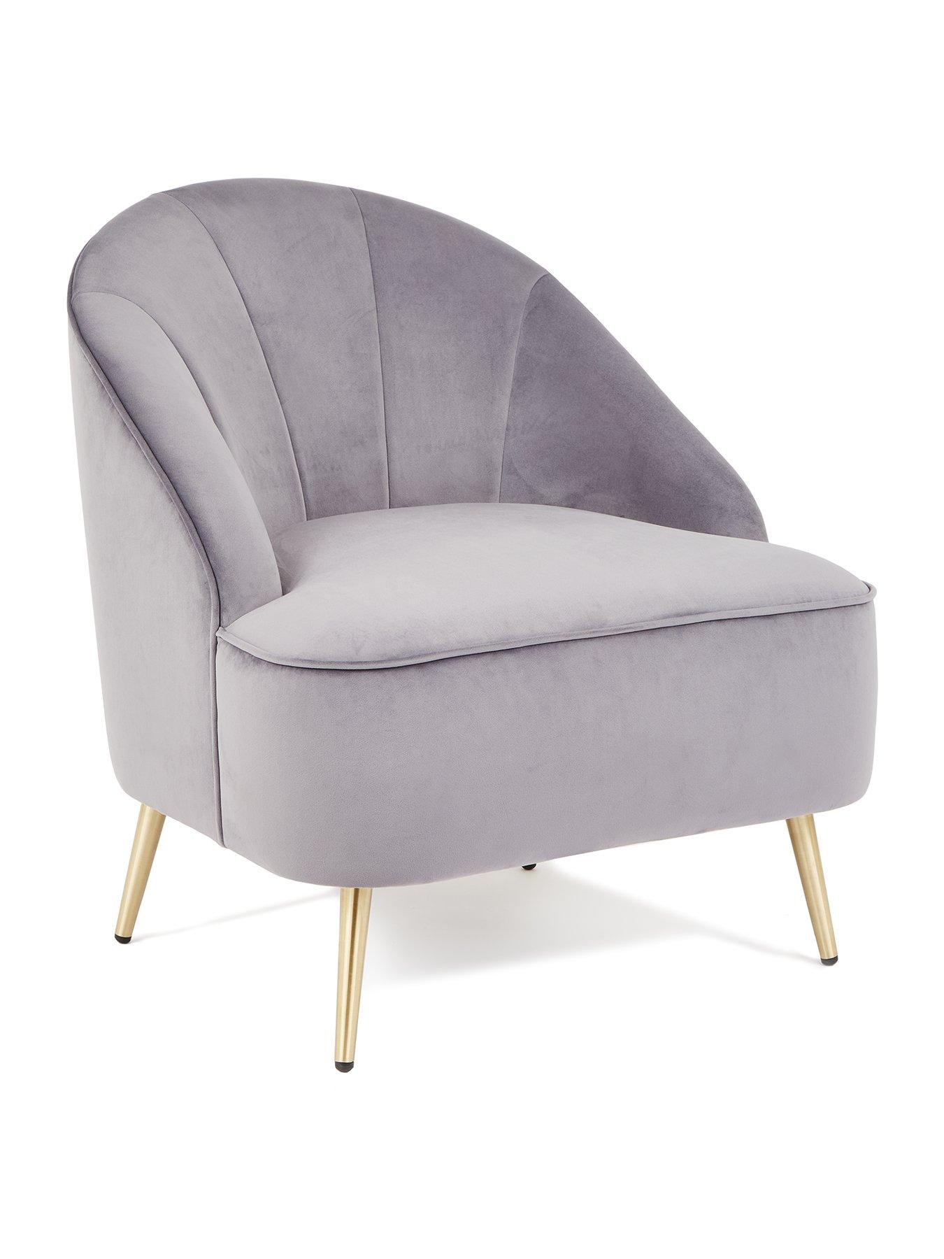 Image 3 of 6 of The Very Collection Cali Accent Chair - Grey