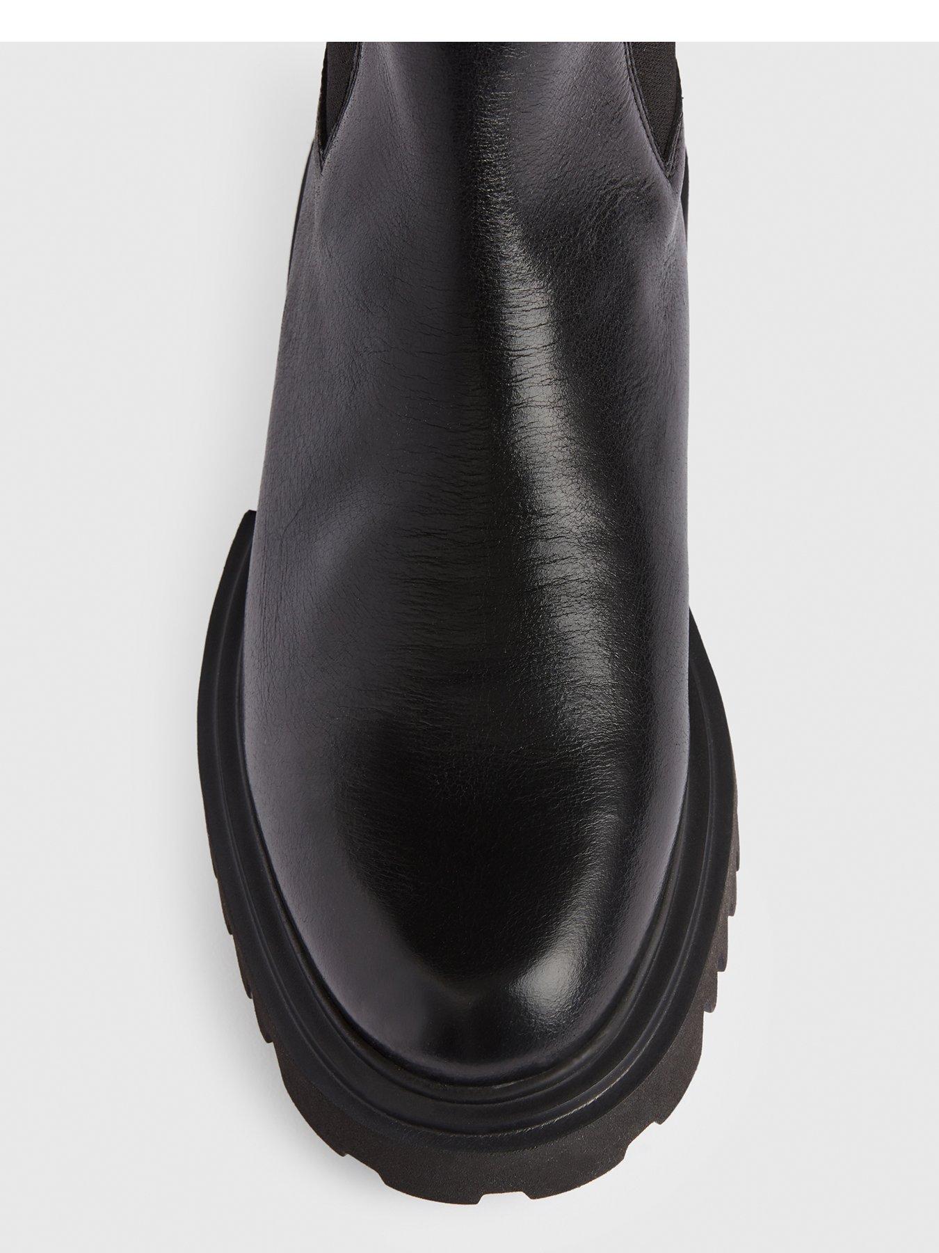 Image 5 of 6 of AllSaints Hallie Boots - Black