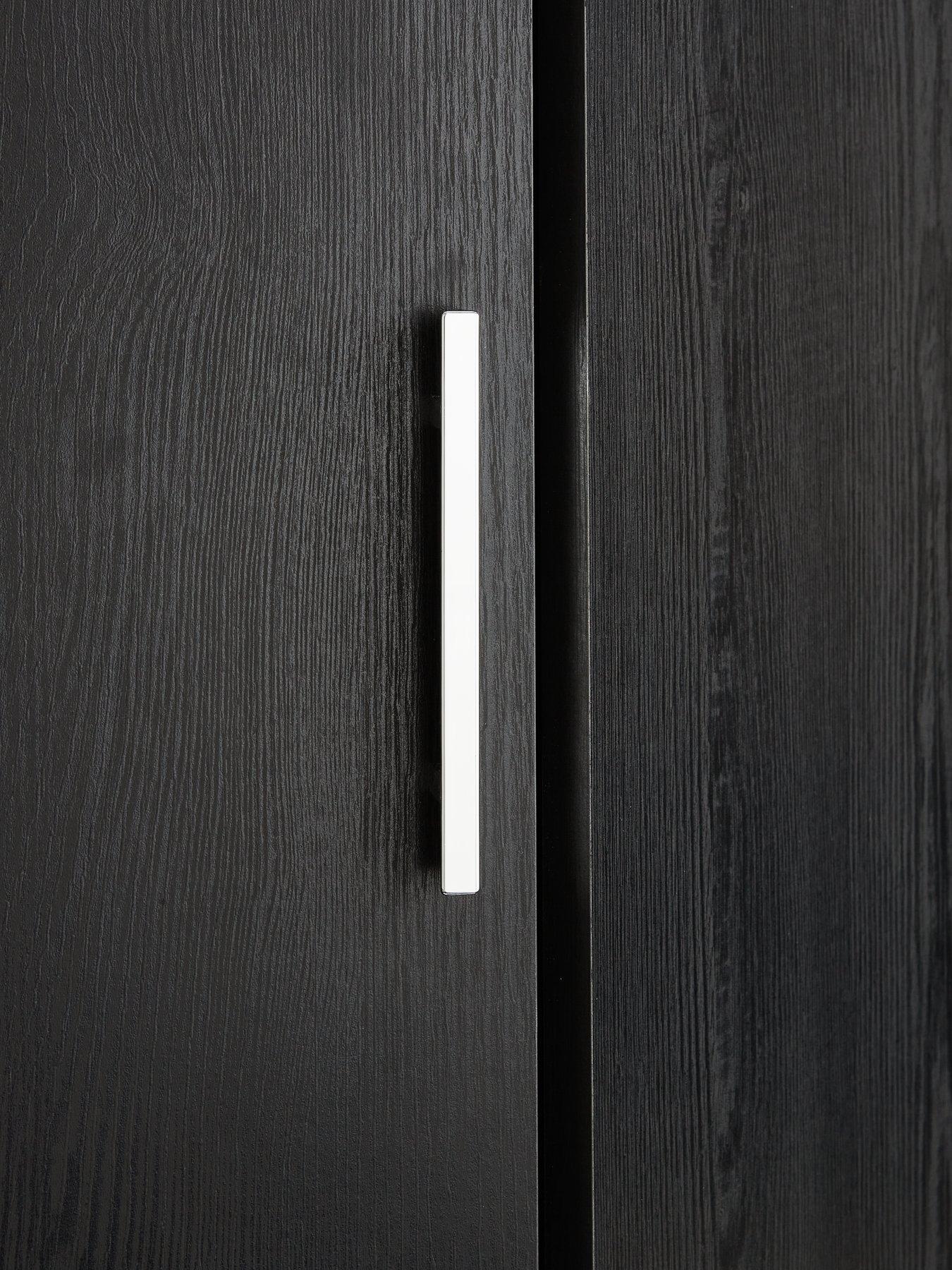 Image 5 of 7 of The Very Collection Panama Corner Wardrobe - Black&nbsp;- FSC&reg; Certified