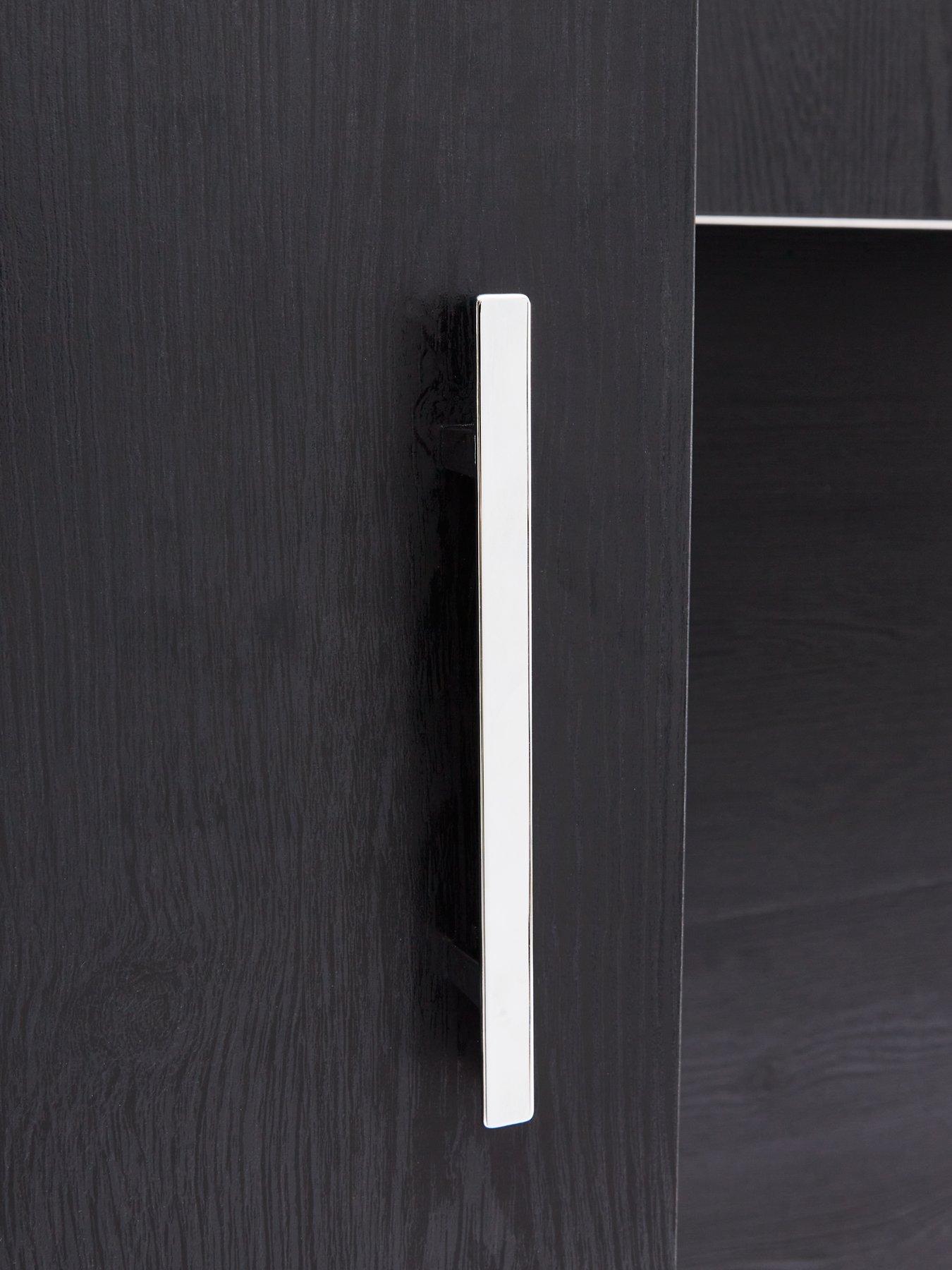 Image 5 of 7 of The Very Collection Panama Overbed Wardrobe - Black&nbsp;- FSC&reg; Certified