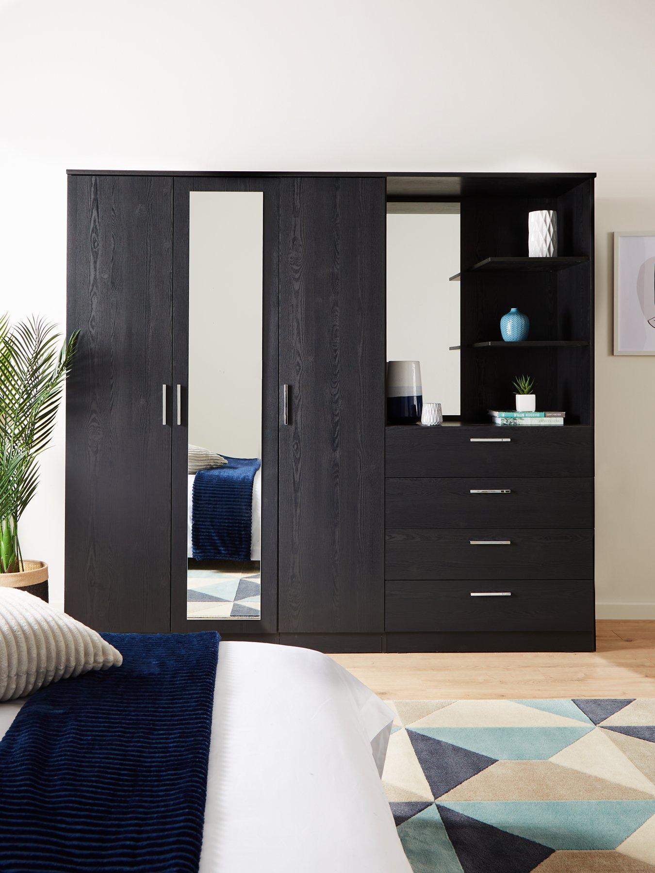 The Very Collection Panama 3 Door 4 Draw Combi Wardrobe - FSC® Certified