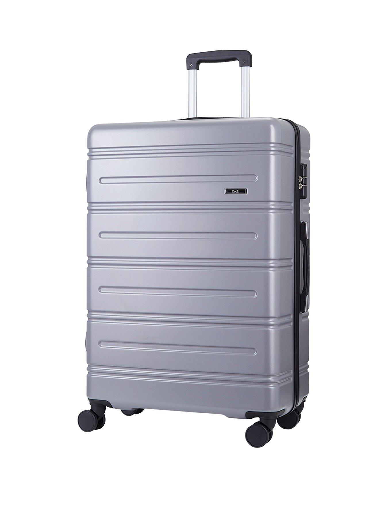 Rock Luggage Lisbon Large Suitcase Grey