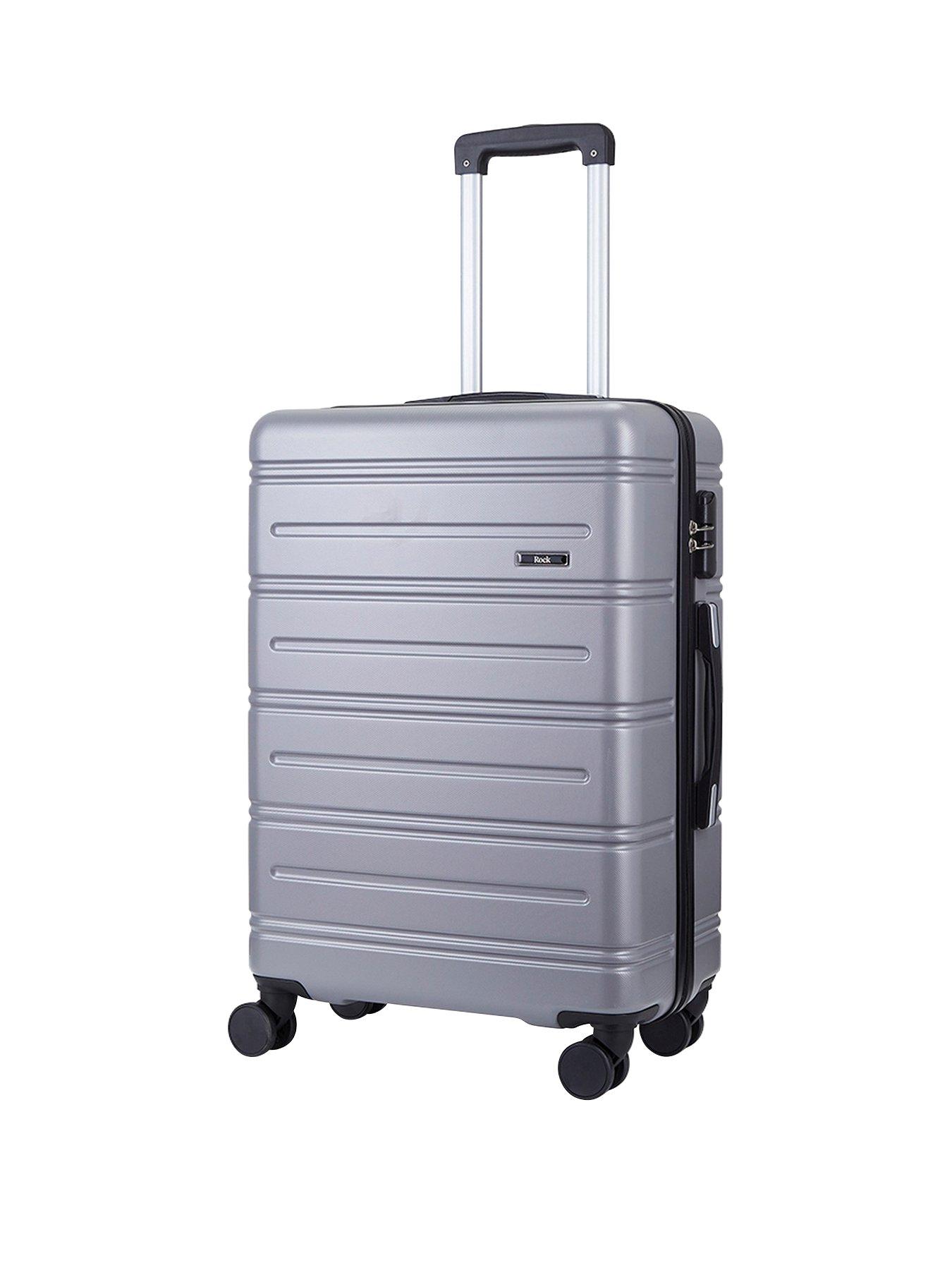 Rock Luggage Lisbon Medium Suitcase Grey