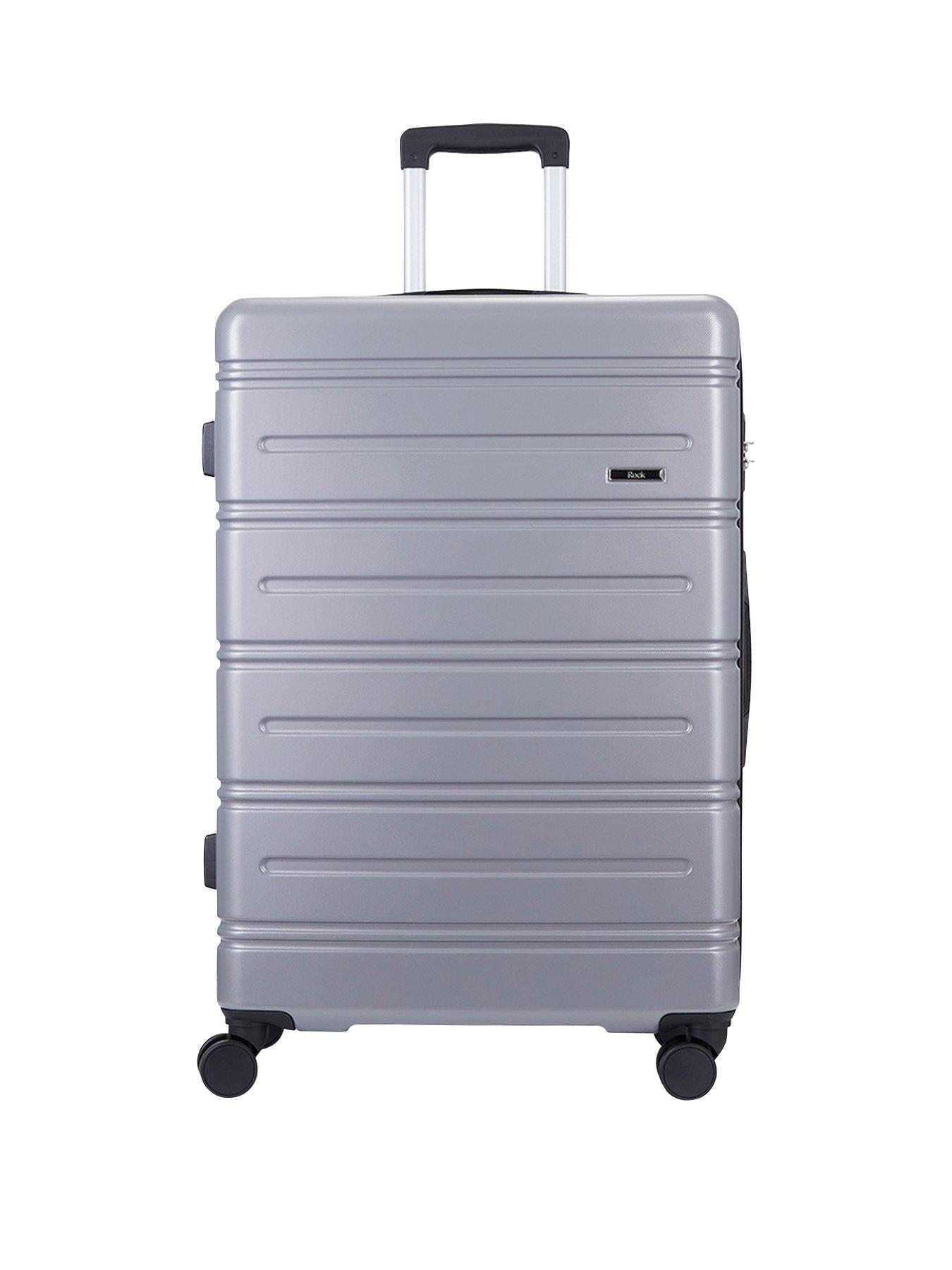 Image 2 of 5 of Rock Luggage Lisbon 3 Pc Set Grey