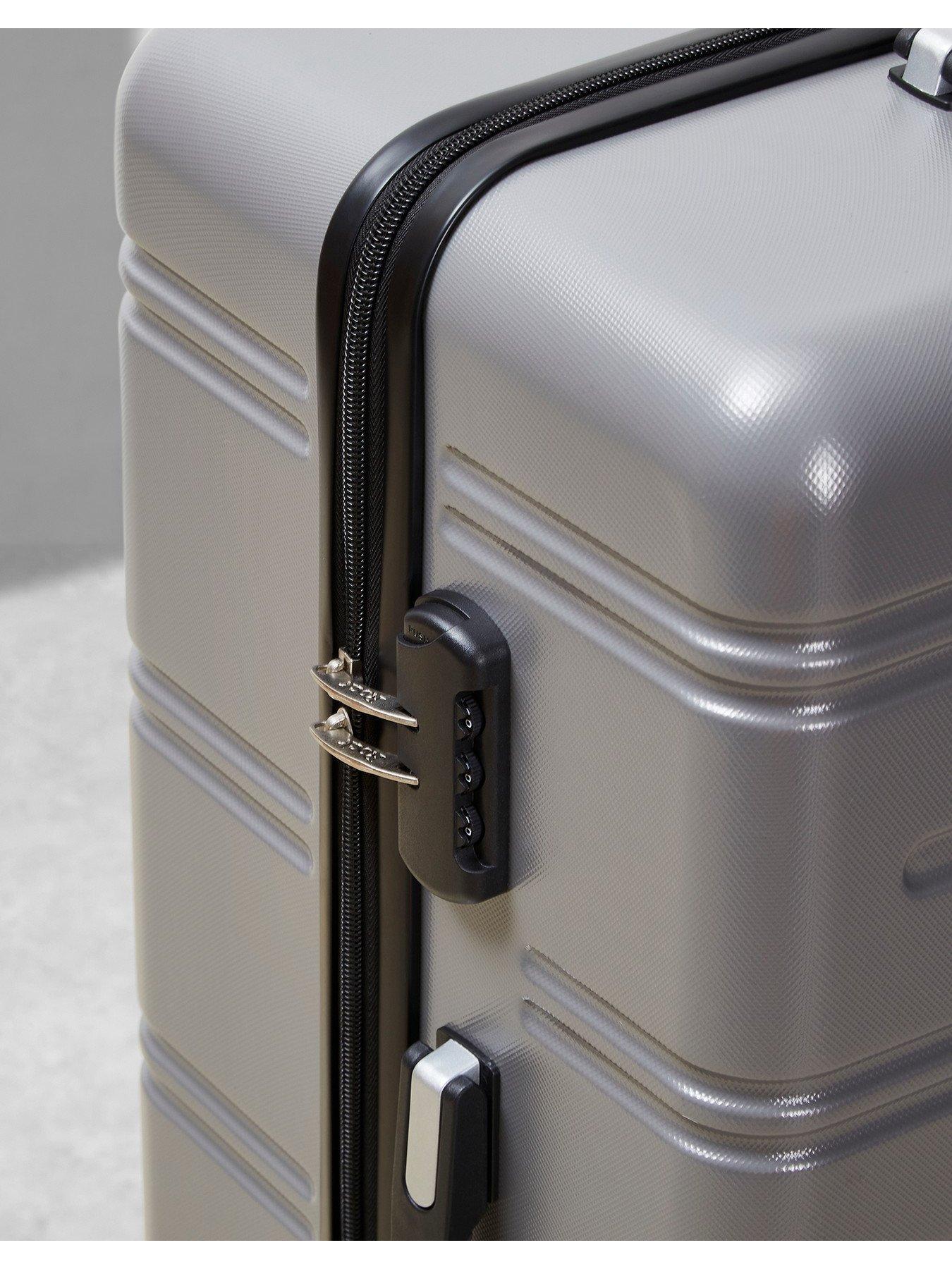 Image 5 of 5 of Rock Luggage Lisbon 3 Pc Set Grey