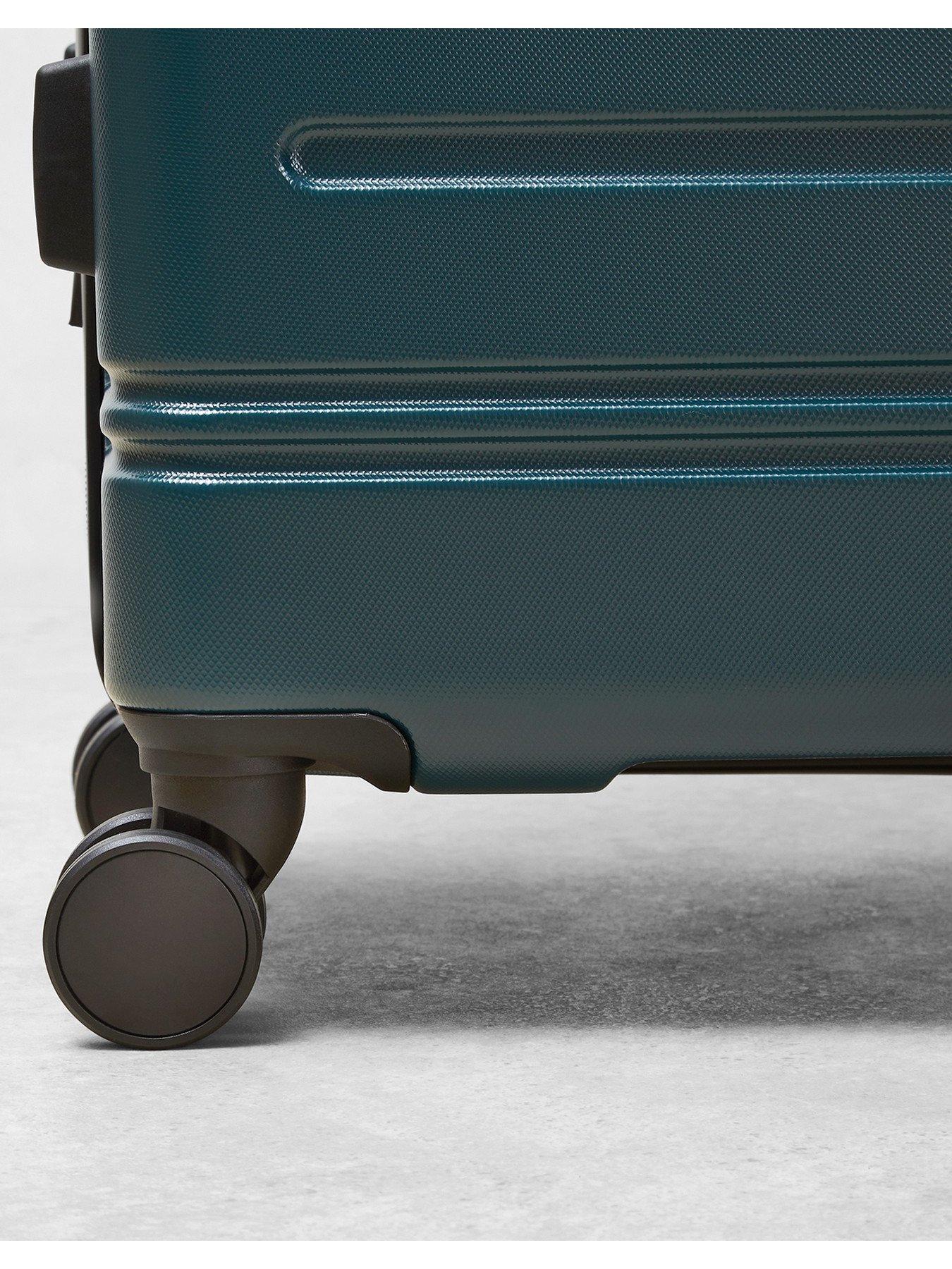 Image 3 of 6 of Rock Luggage Lisbon Medium Suitcase Green