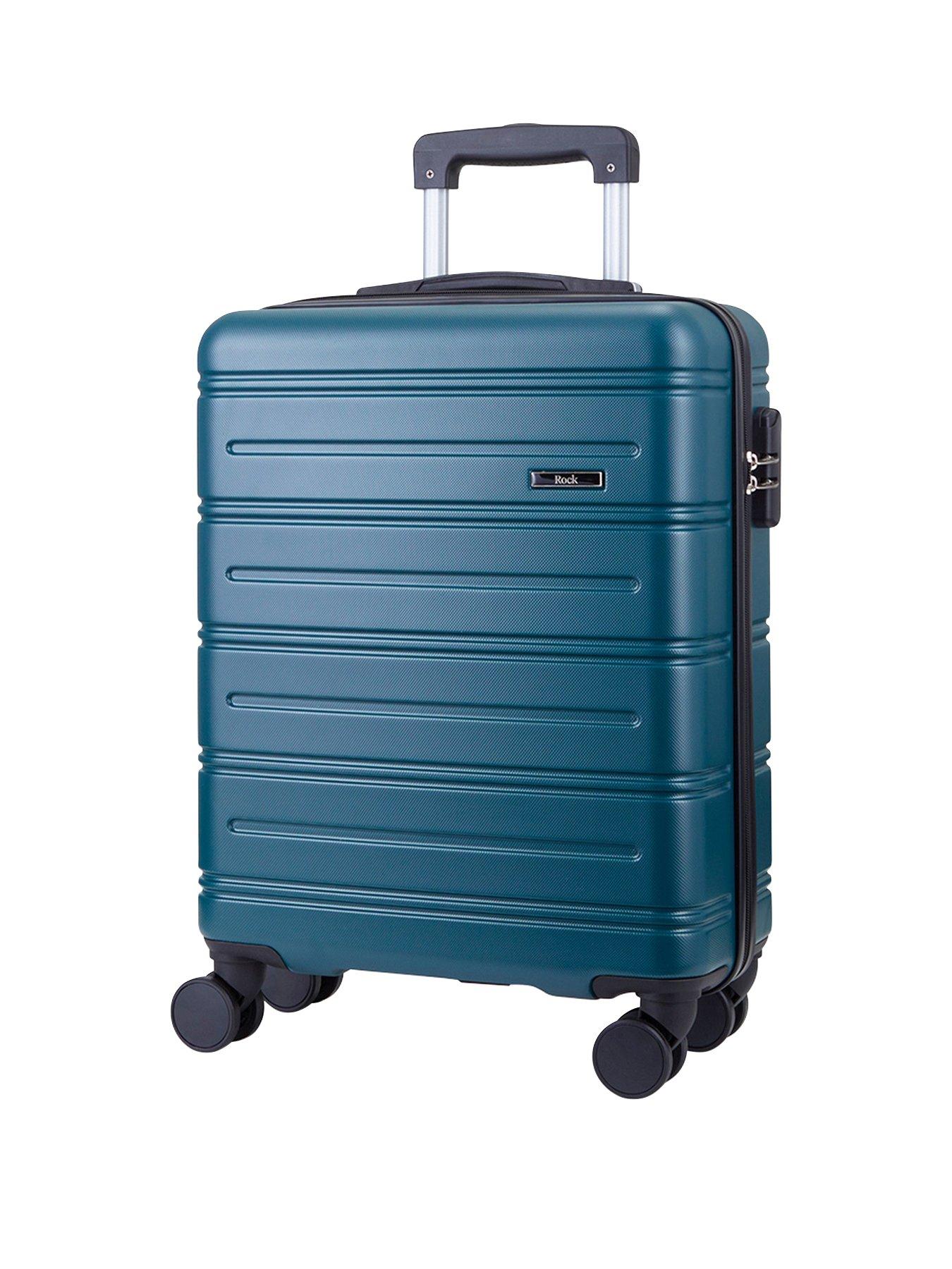 Image of Rock Luggage Lisbon Small Suitcase Green