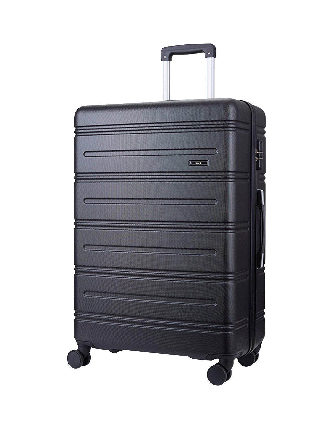 Rock Luggage Lisbon Large Suitcase Black