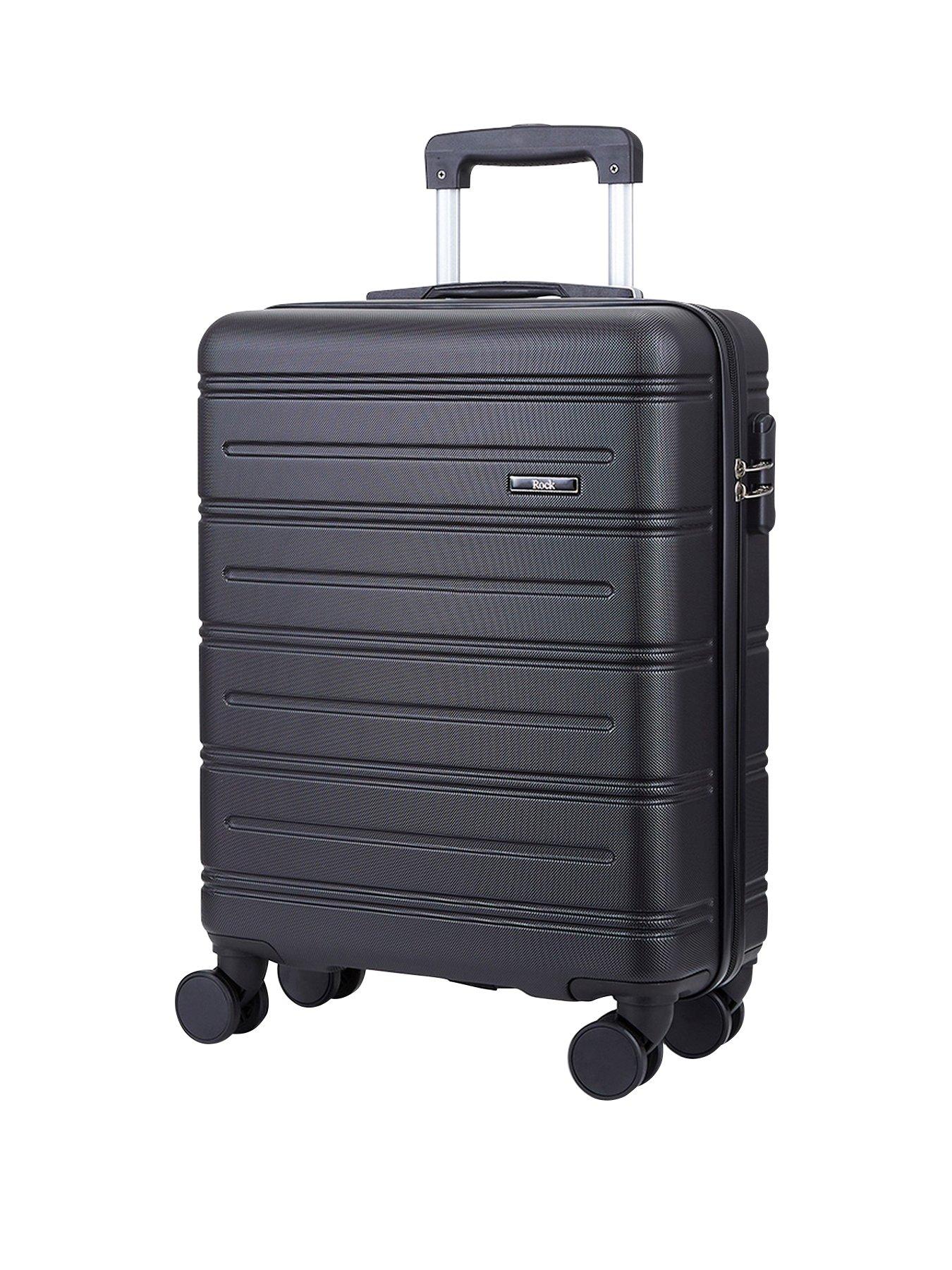Image 1 of 5 of Rock Luggage Lisbon Small Suitcase Black