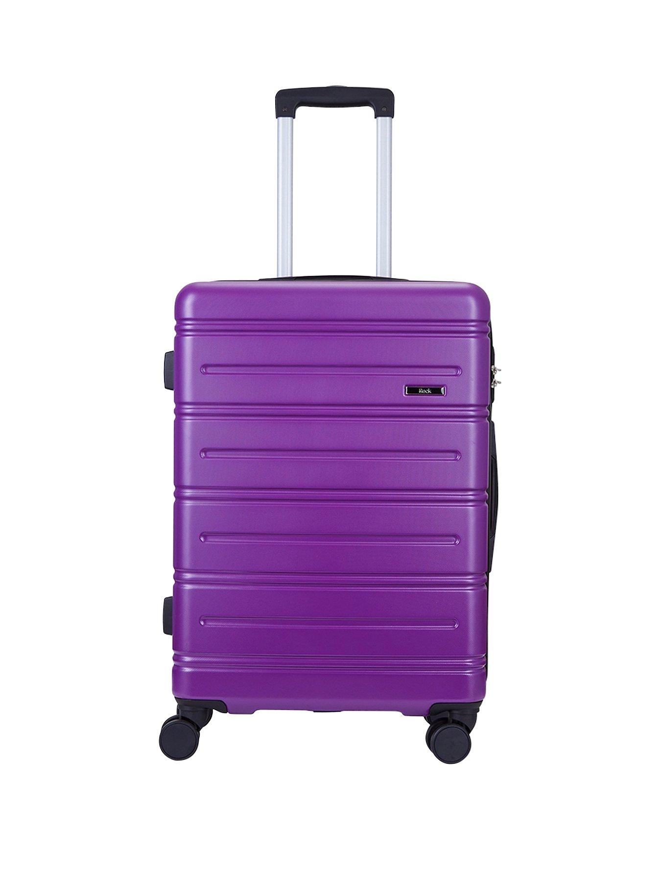 rock-luggage-lisbon-medium-suitcase-purplestillFront