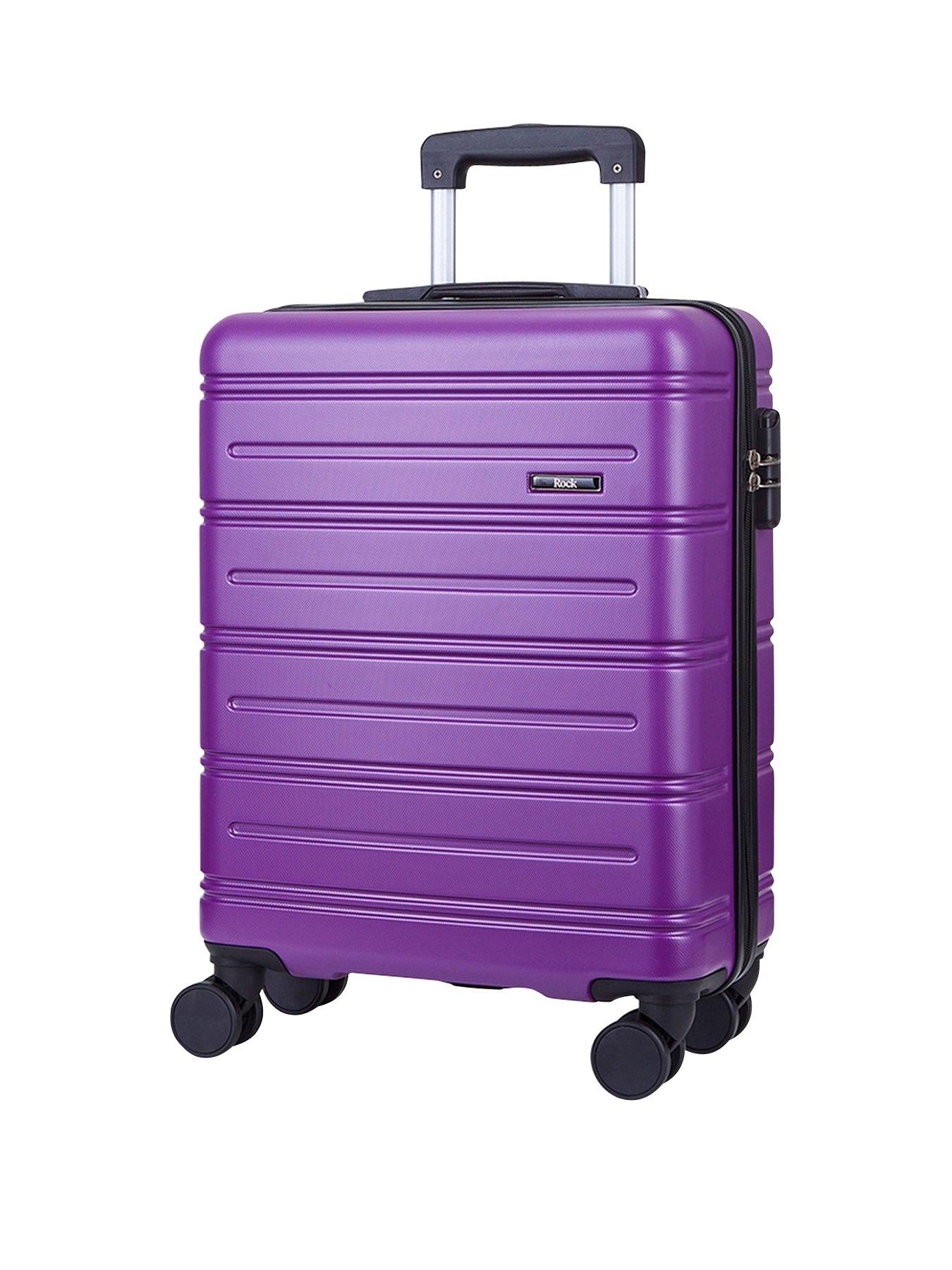 Image of Rock Luggage Lisbon Small Suitcase Purple