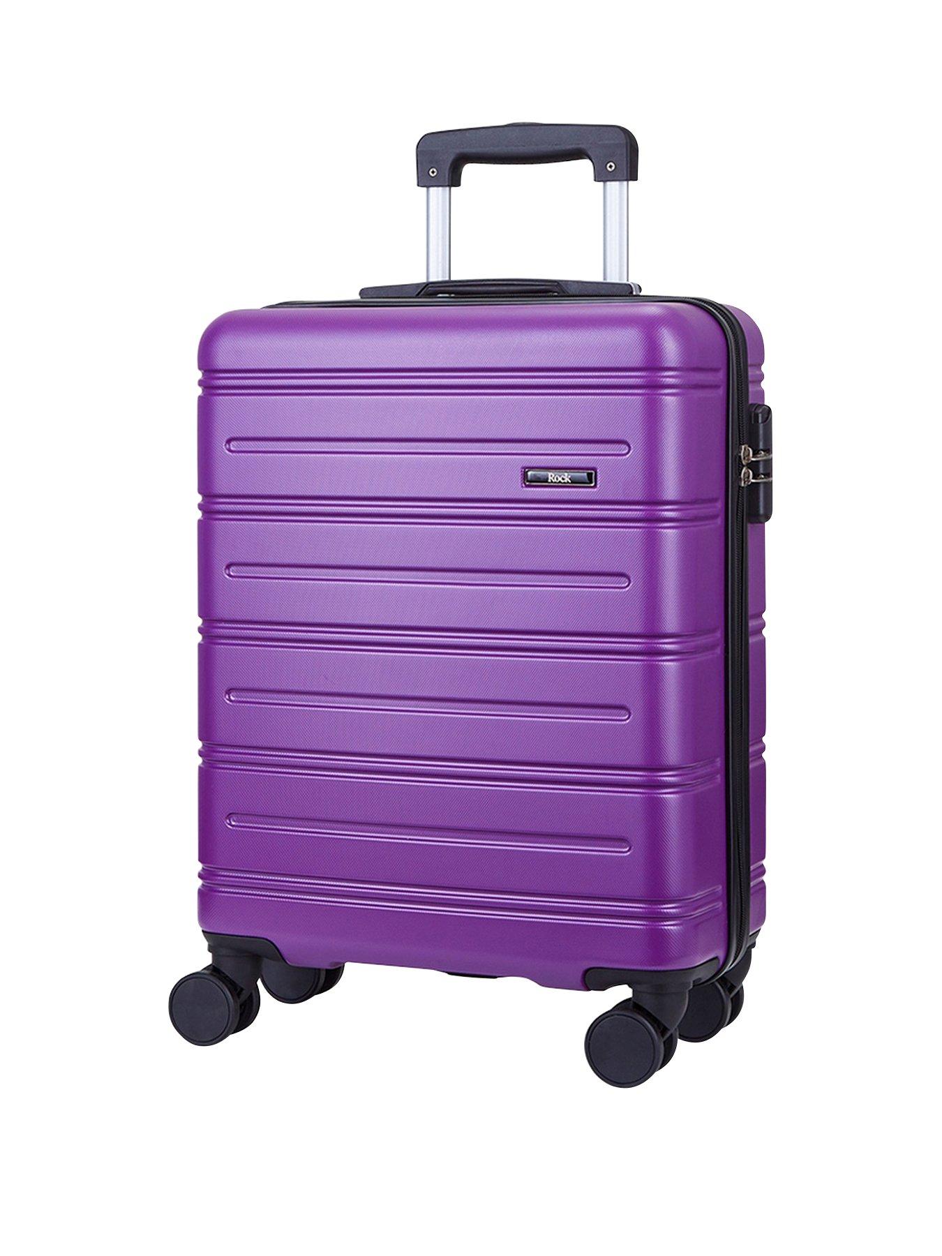 rock-luggage-lisbon-small-suitcase-purplefront