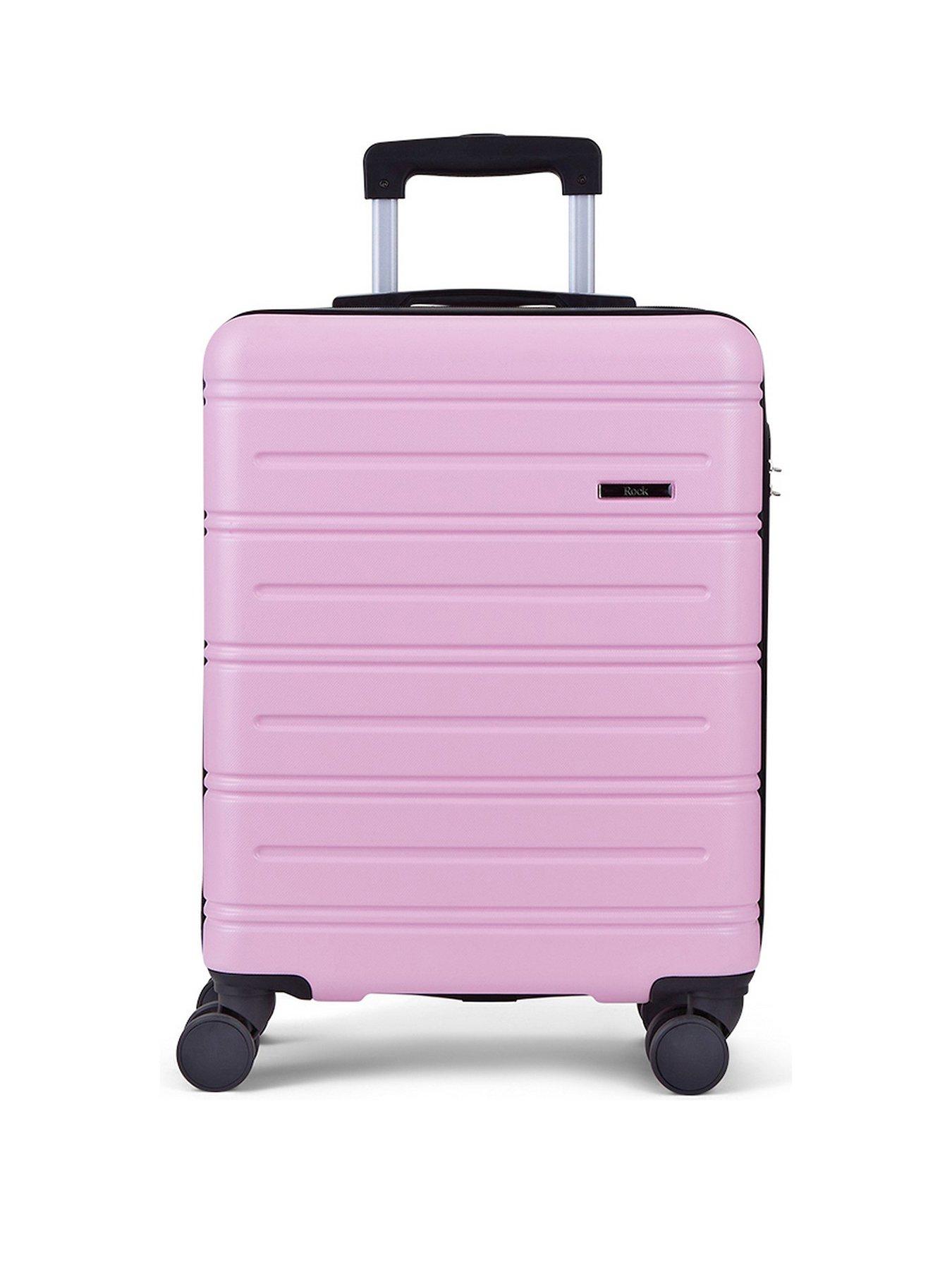 rock-luggage-lisbon-2-pc-set-pinkstillFront