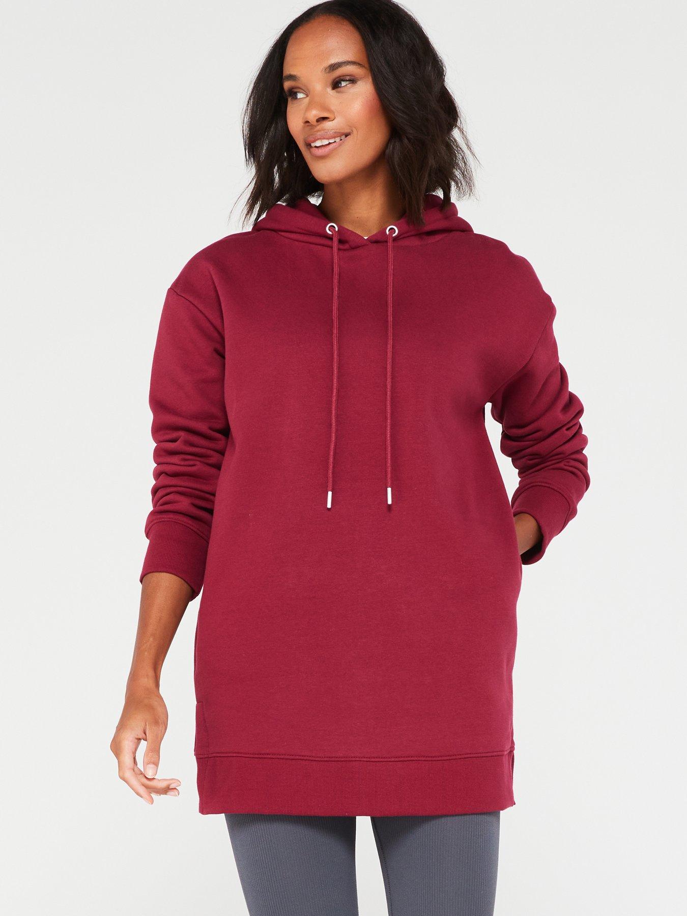 Long line discount hoodies for ladies