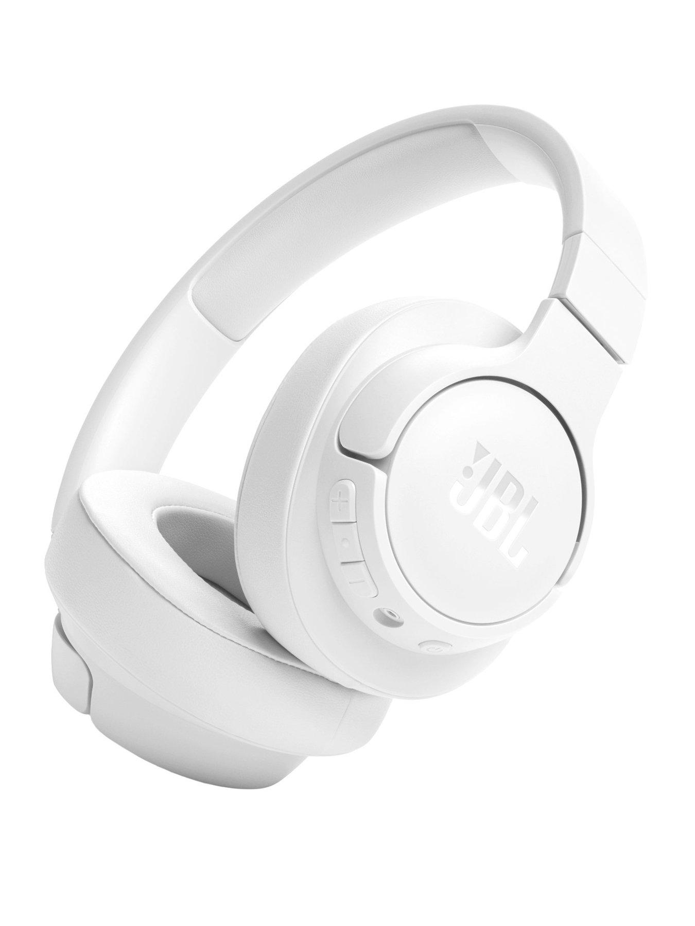 JBL Tune 720BT Over ear headphone Wireless Multi point connection White