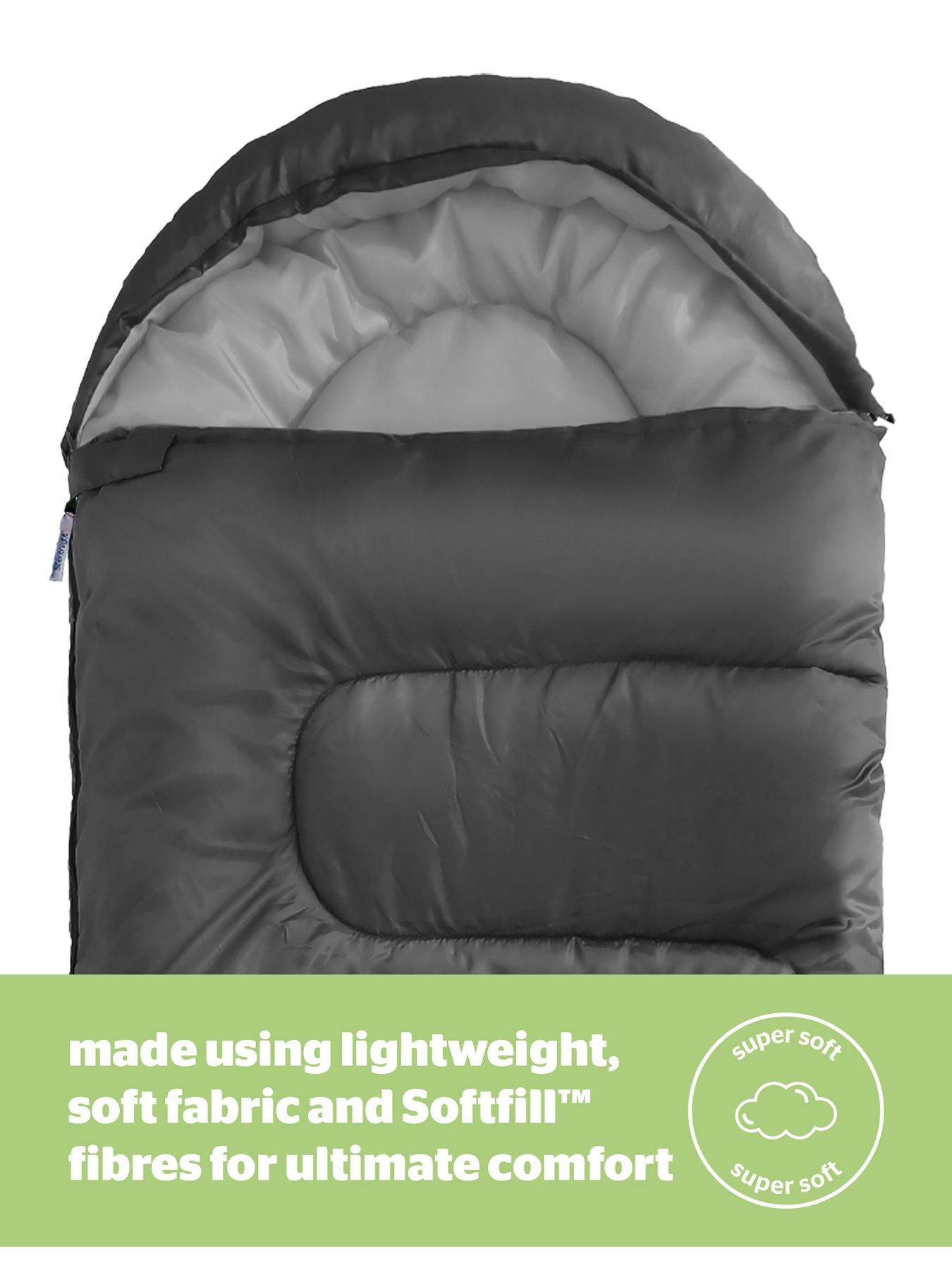 silentnight-camping-collection-softfilltradenbspadult-sleeping-bag-blackback