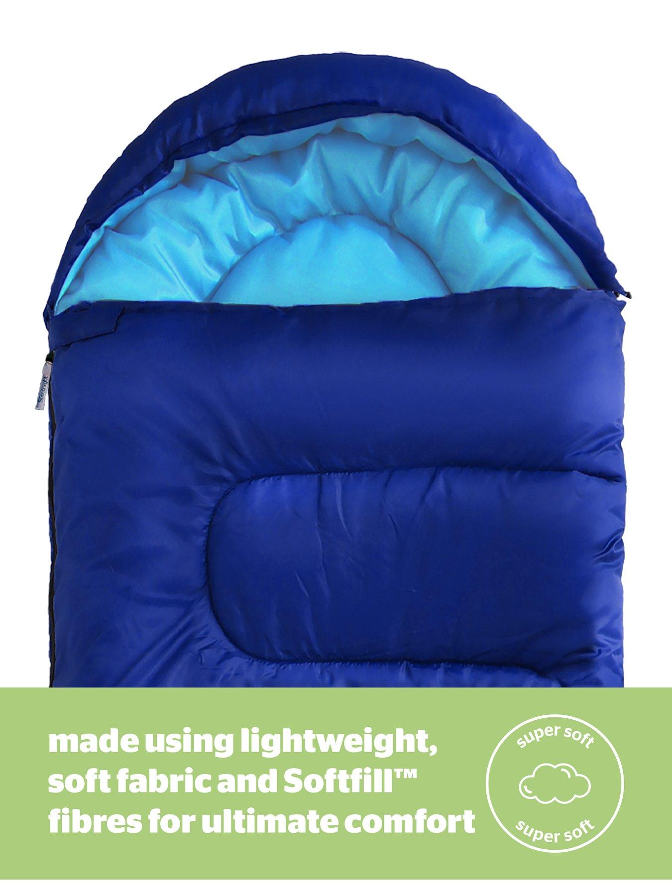 silentnight-camping-collection-softfilltrade-adult-sleeping-bag-blueback