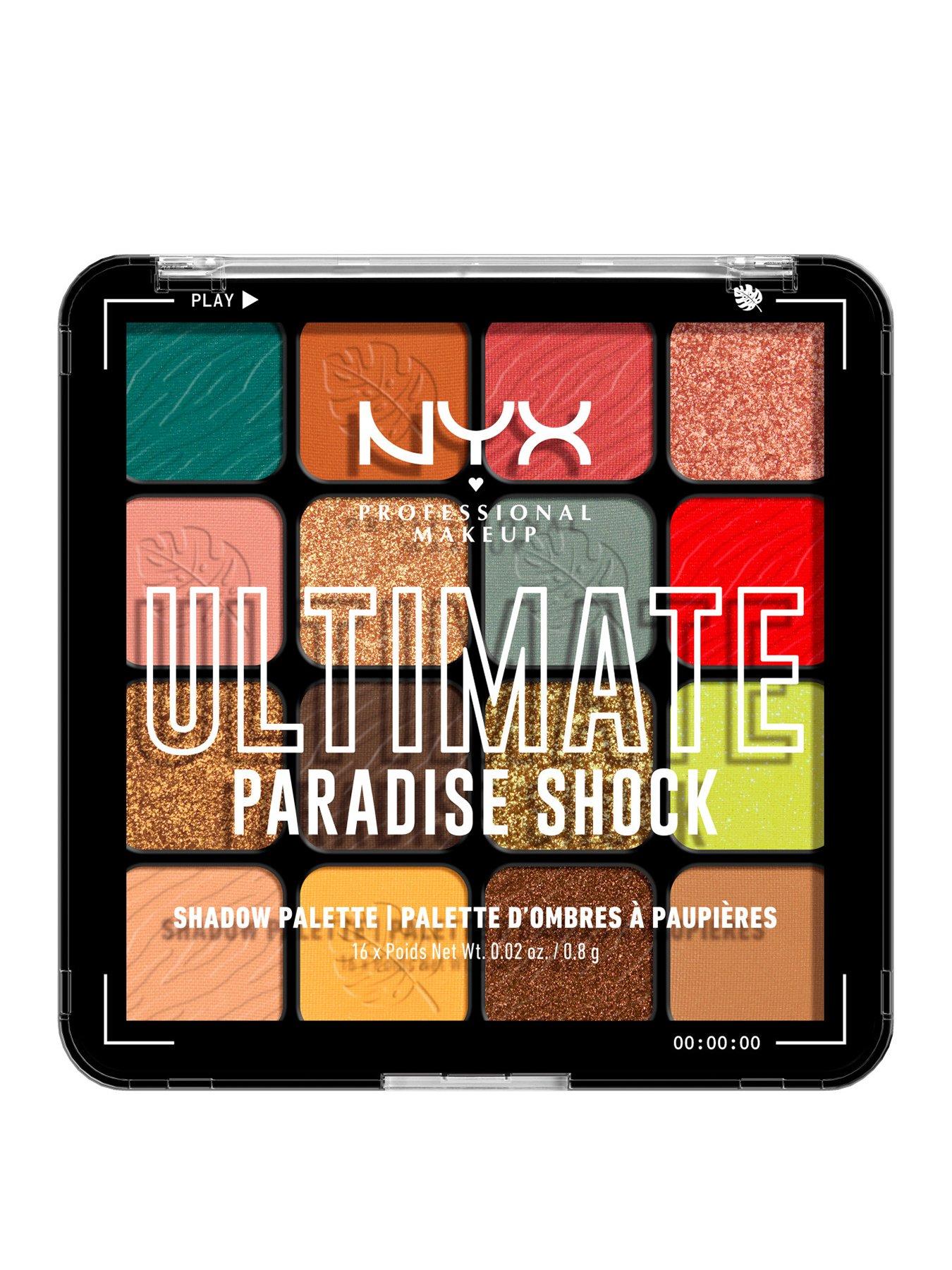 NYX PROFESSIONAL MAKEUP NYX Professional Makeup Ultimate Shadow Palette Vegan 16-Pan - Paradise Shock