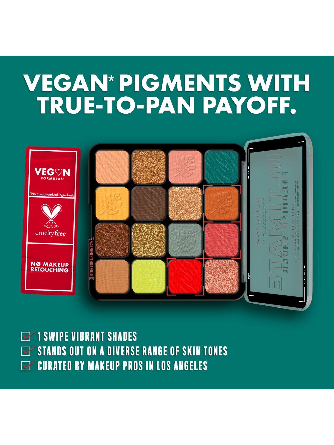 Image 3 of 7 of NYX PROFESSIONAL MAKEUP NYX Professional Makeup Ultimate Shadow Palette Vegan 16-Pan - Paradise Shock