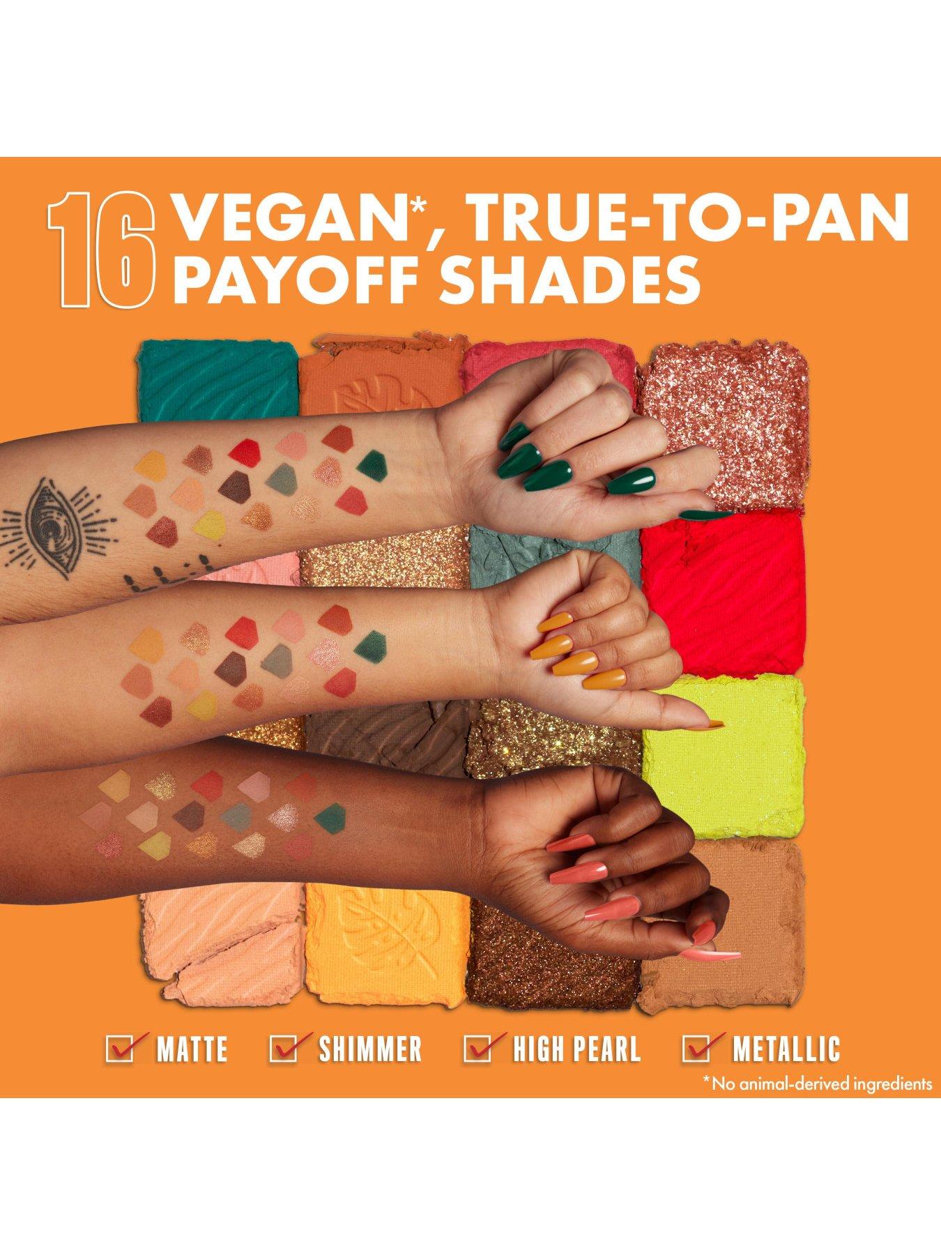 Image 4 of 7 of NYX PROFESSIONAL MAKEUP NYX Professional Makeup Ultimate Shadow Palette Vegan 16-Pan - Paradise Shock