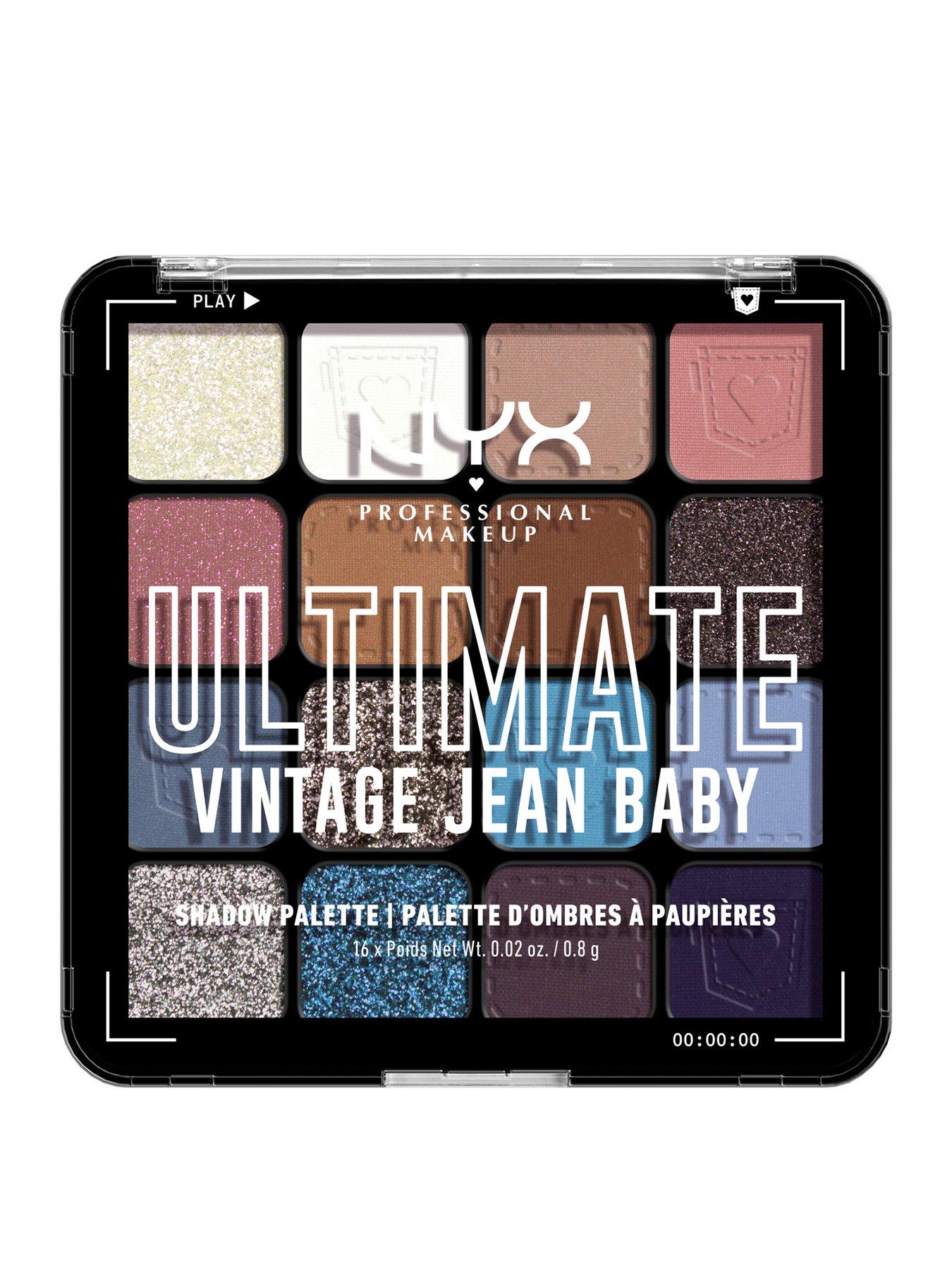 undefined NYX Professional Makeup Ultimate Shadow Palette Vegan 16-Pan - Vintage Jean Baby