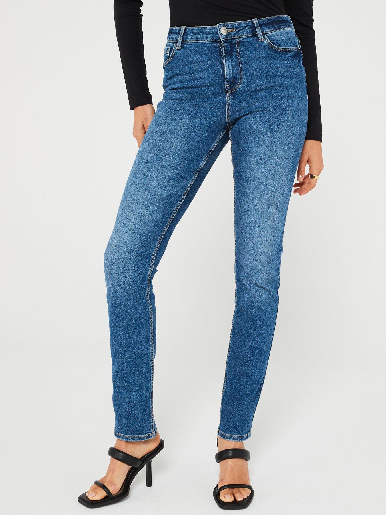 pieces-kesia-mid-rise-straight-jean-blue