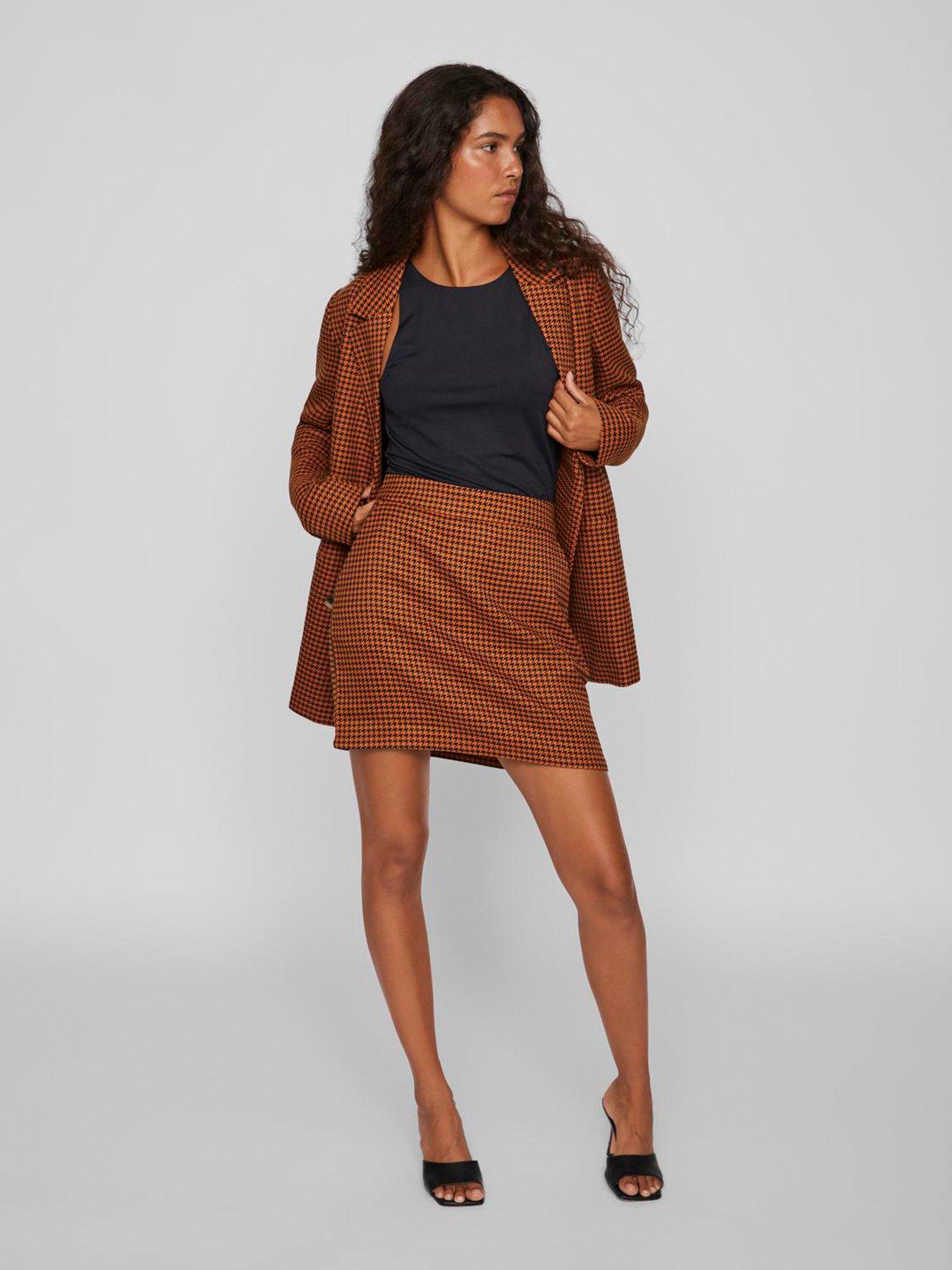 vila-kanja-long-sleeve-blazer-brown