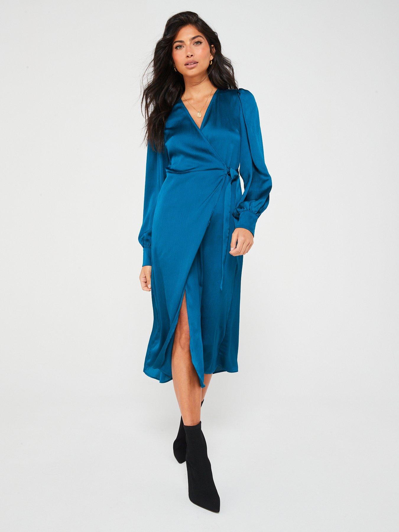 Vila hot sale wrap dress